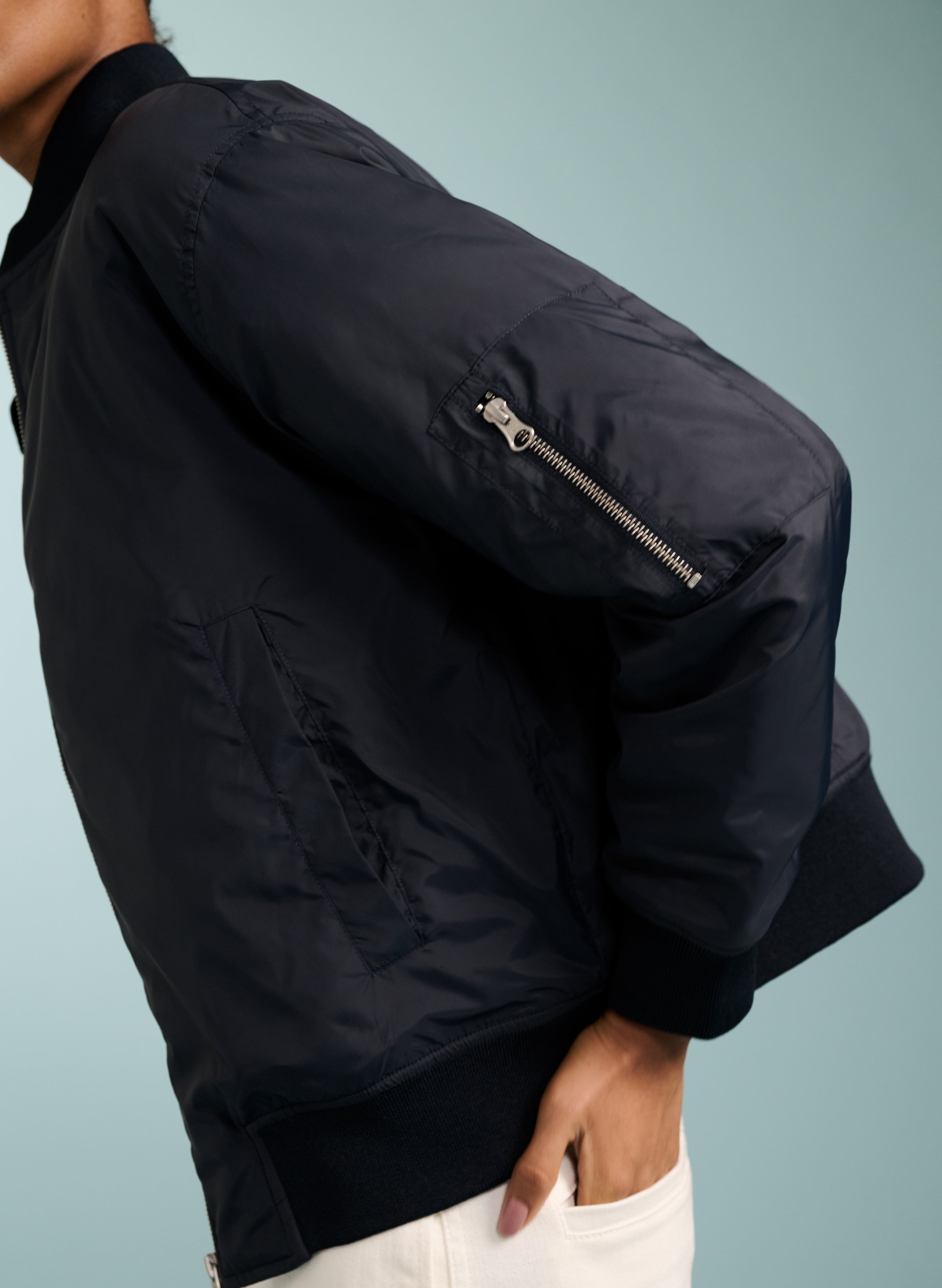 Stylish Tegan Bomber Jacket for Men & Women | Lightweight Waterproof Windbreaker | Perfect for Outdoor Activities, Travel & Casual Wear