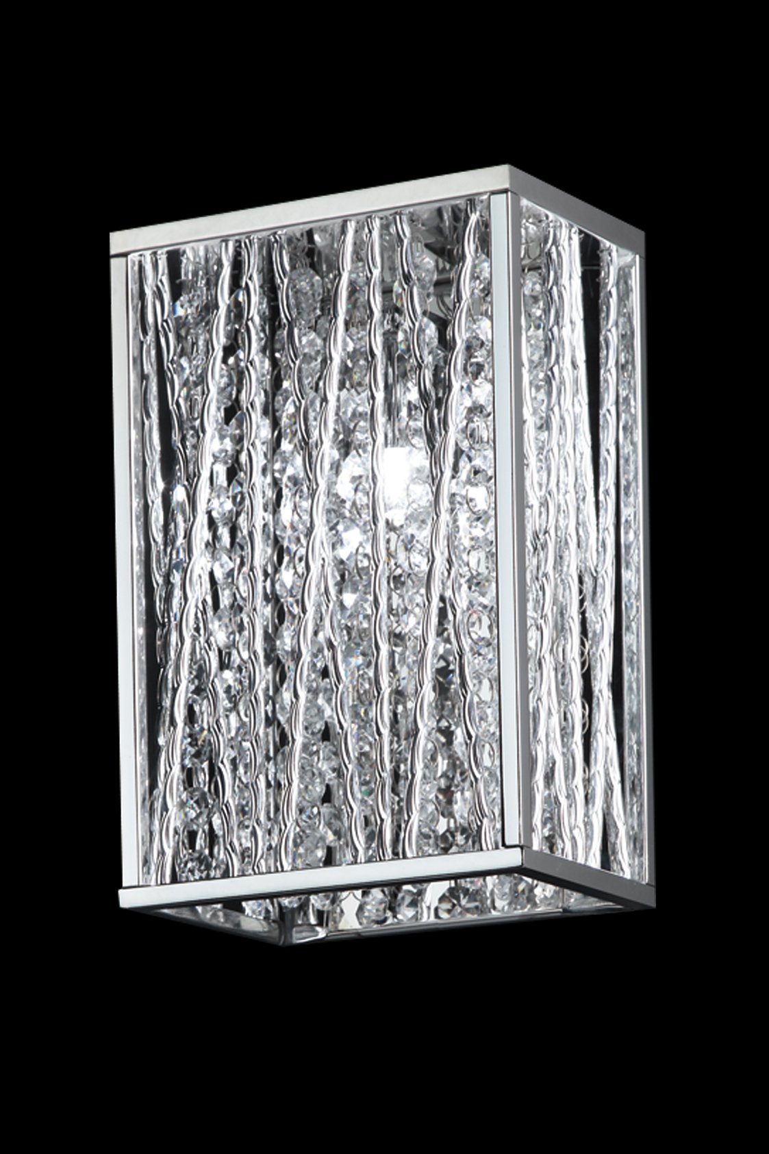 zLite Modern 1-Light Wall Sconce - Brushed Nickel Finish Indoor Lighting Fixture for Bedroom, Living Room & Hallway - Energy Efficient Home Decor Lighting Solution