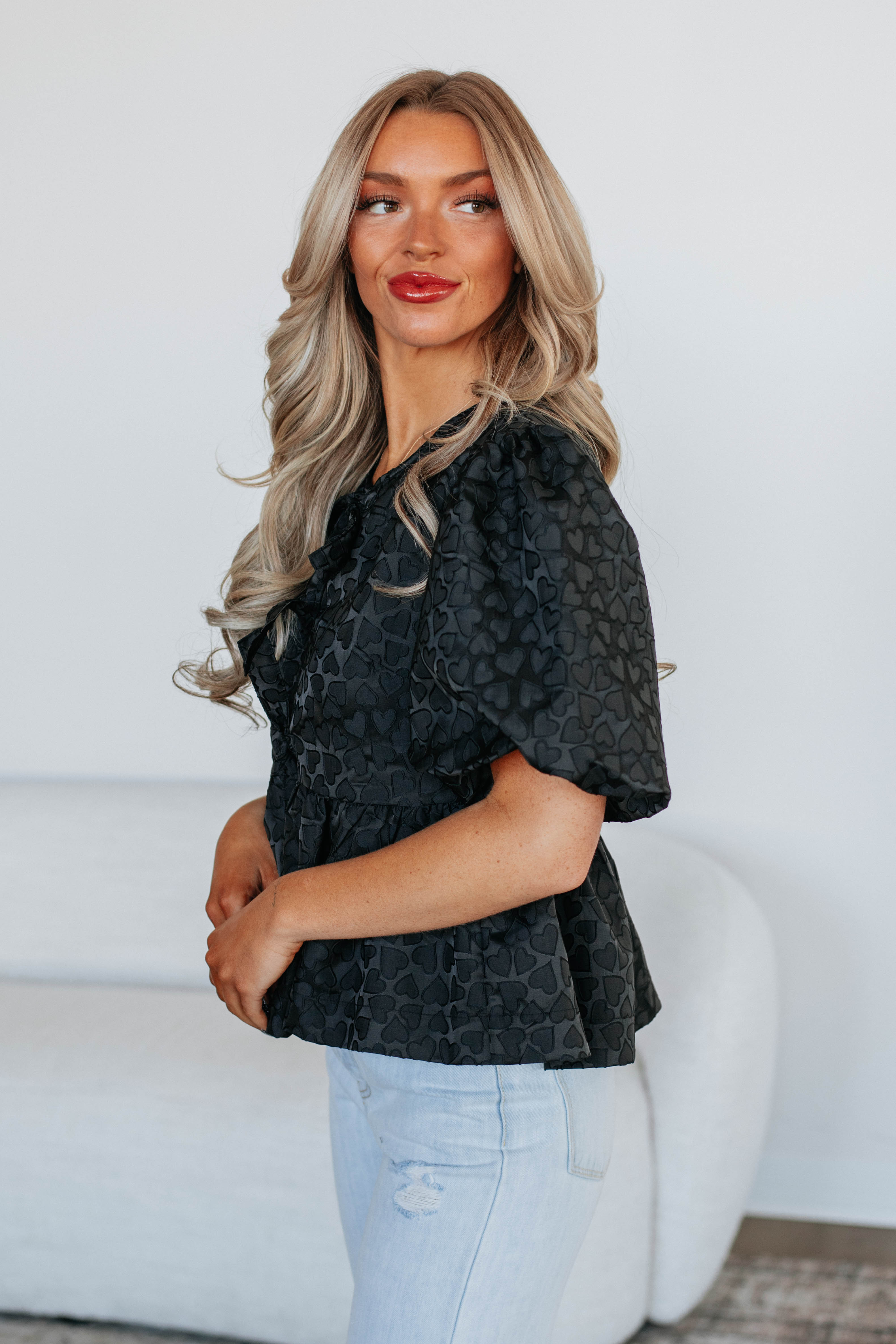 Could Be Us Top Black - Stylish and Comfortable Women's T-Shirt for Casual Wear, Dating, and Everyday Outfits
