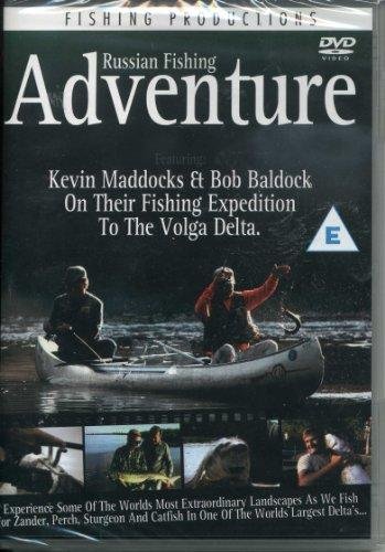 Russian Fishing Adventure DVD - Explore the Best Fishing Spots in Russia | Perfect for Outdoor Enthusiasts & Nature Lovers