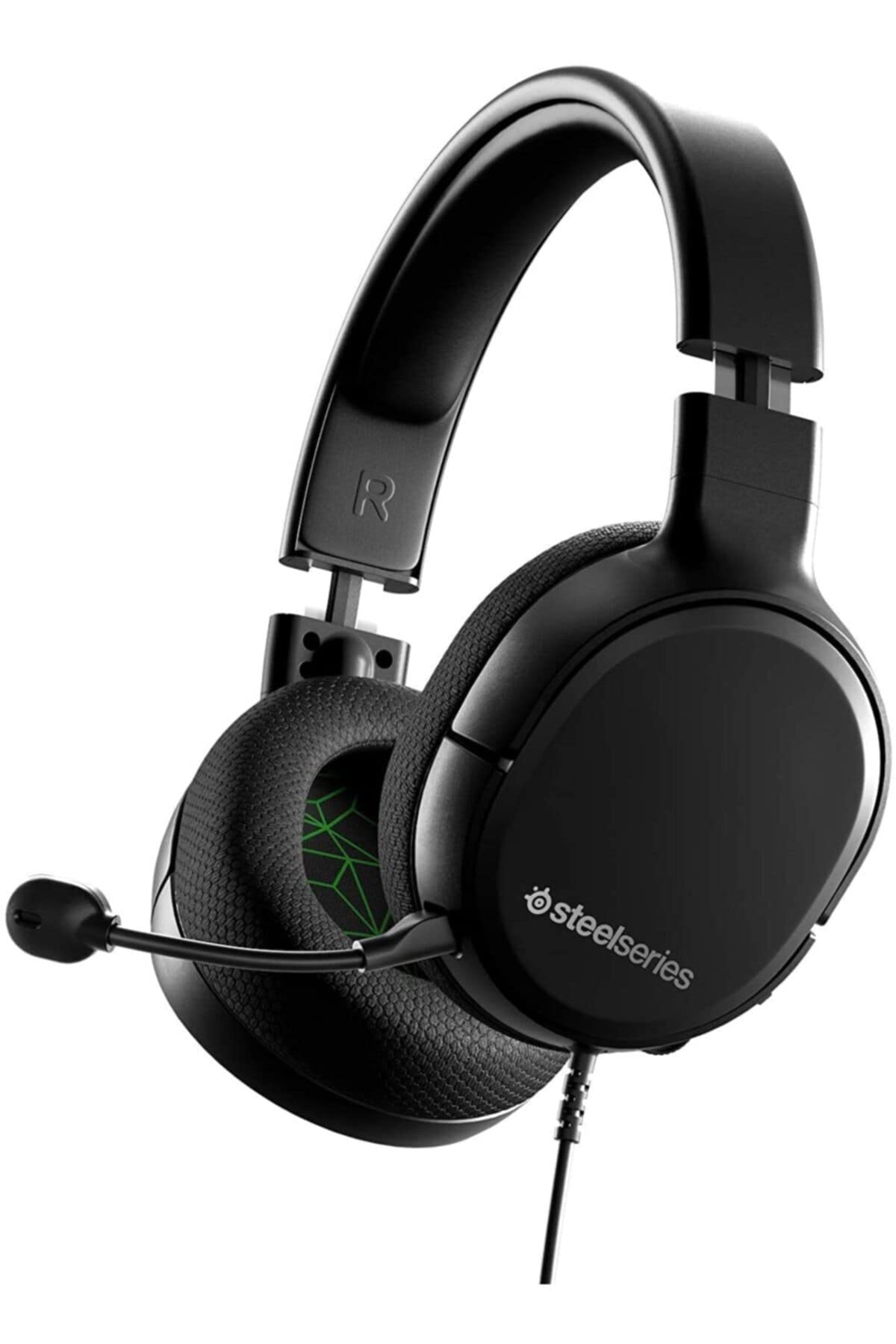 SteelSeries Arctis 1 Wired Gaming Headset with Detachable ClearCast Mic - Lightweight Steel-Reinforced Headband - Compatible with Xbox, PC, PS5, PS4, Nintendo Switch & Mobile - Perfect for Competitive Gaming, Streaming & Online Chat