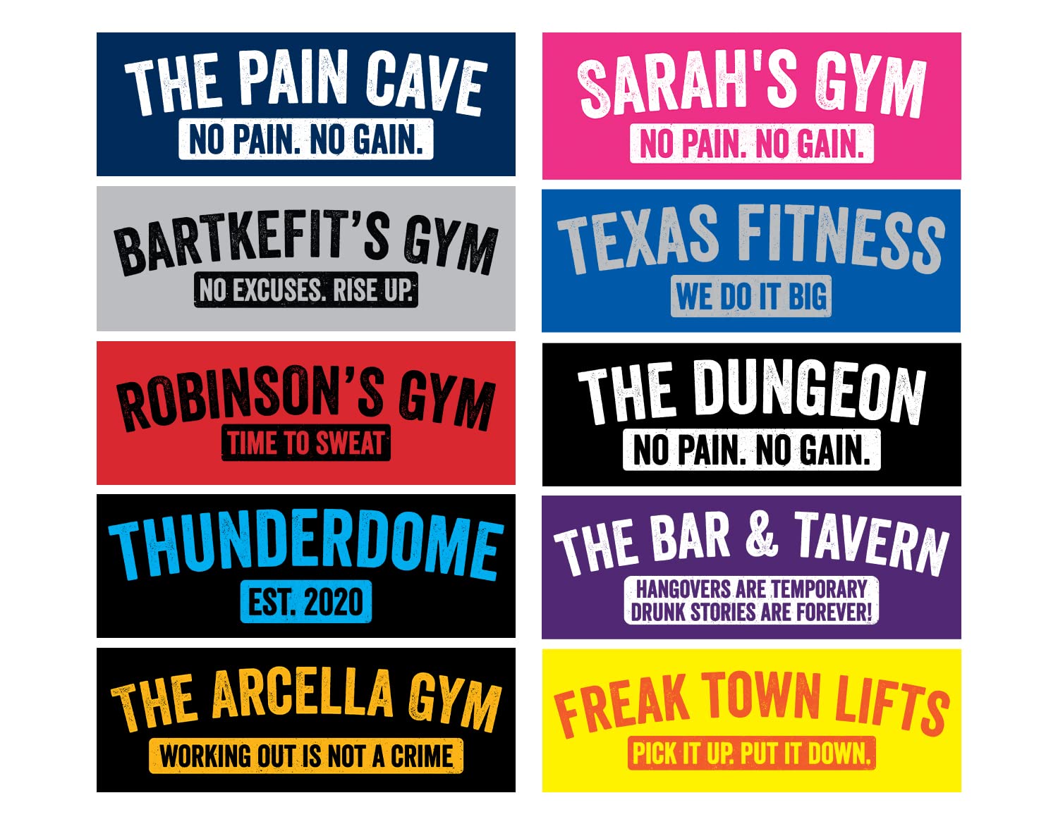 Custom Personalized Name Banner - Motivational Vinyl Wall Decal for Home Gym, Garage Workout & Fitness Room - 108 x 36 Inches - Perfect for Workout Motivation & Sports Decor