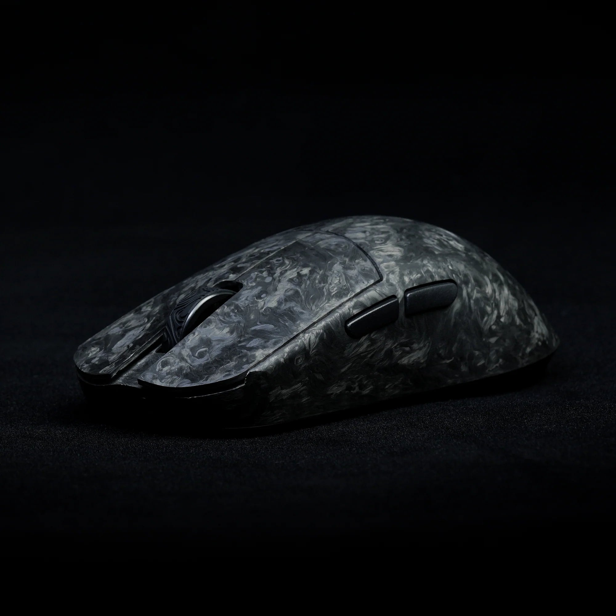WLmouse YING Forged Carbon Fiber Wireless Gaming Mouse - Lightweight Ergonomic Design for PC, Mac, Laptop - Perfect for FPS, MOBA, eSports & Office Work