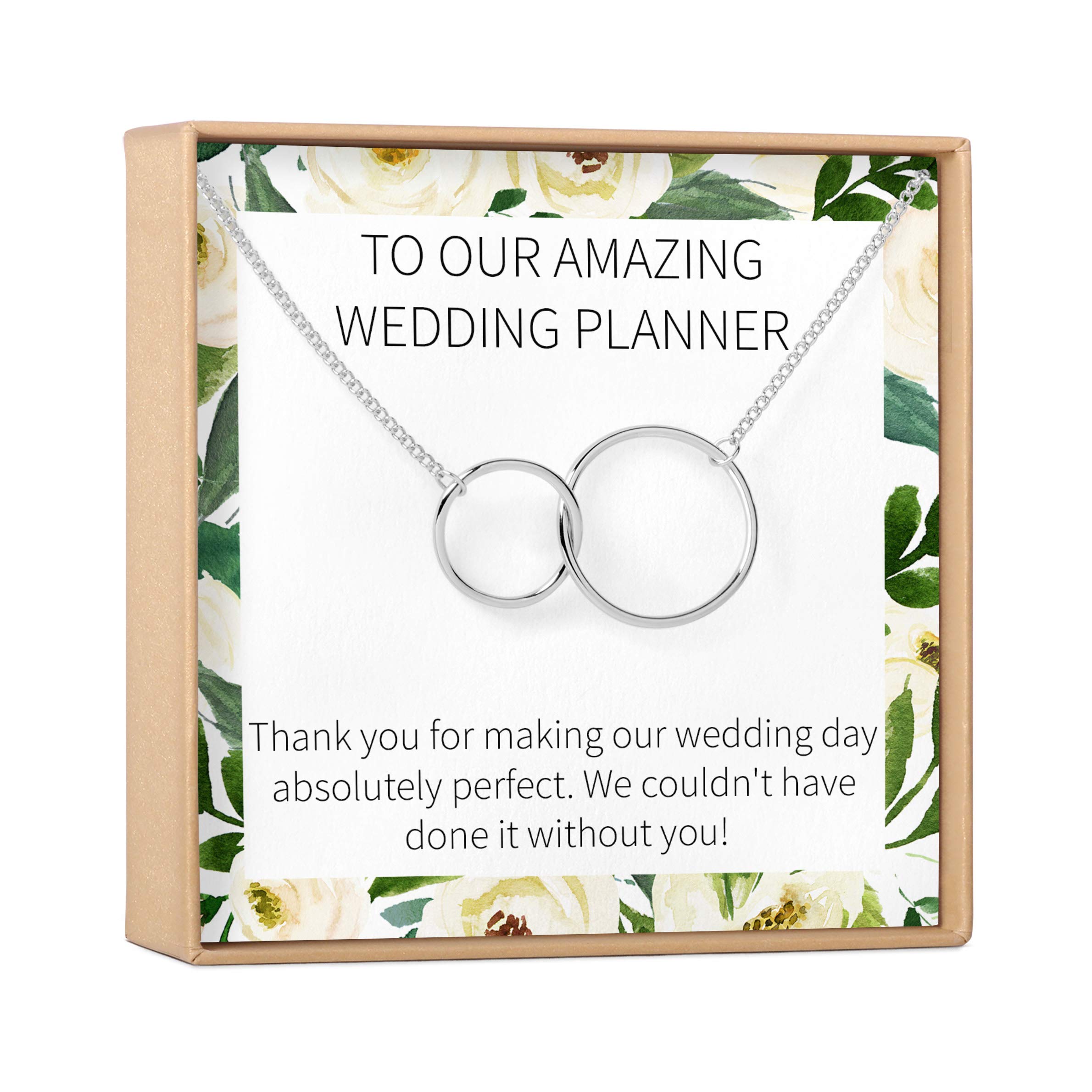 Dear Ava Wedding Planner Gift Necklace - Elegant Thank You & Appreciation Jewelry for Wedding Coordinators | Perfect Bridal Party, Bachelorette & Anniversary Gifts