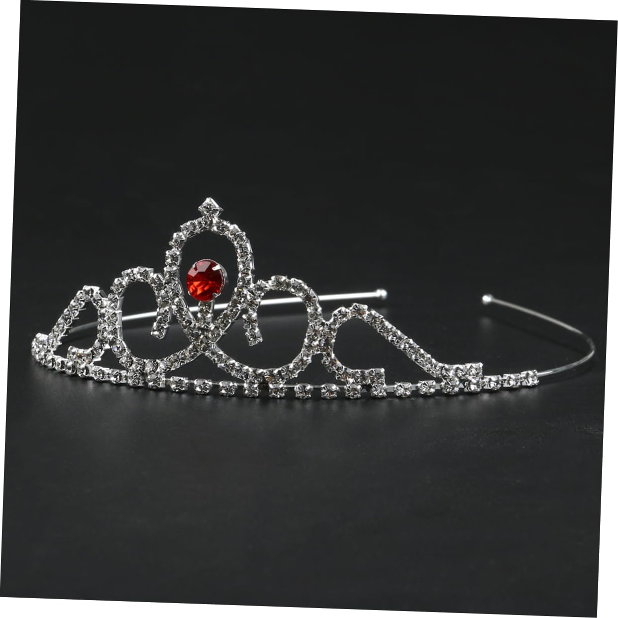 ABOOFAN 3-Piece Kids Hair Accessories Set - Rhinestone Bridal Tiara, Headband & Hairpins for Weddings, Christmas & Special Occasions | Sparkling Hair Jewelry for Flower Girls, Pageants & Birthday Parties
