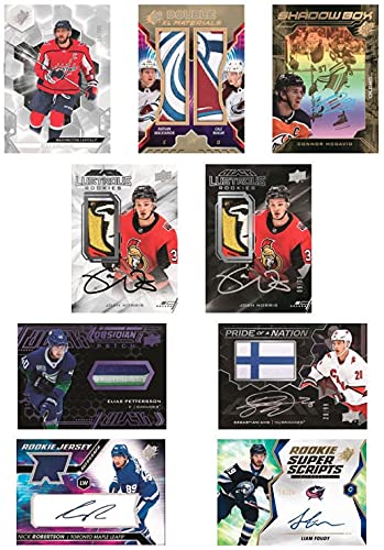 2020/21 Upper Deck SPx NHL Hockey HOBBY Box - 4 Cards per Box - Collectible Trading Cards for Hockey Fans & Sports Memorabilia Enthusiasts - Perfect for Gifts, Collections & Fantasy Sports