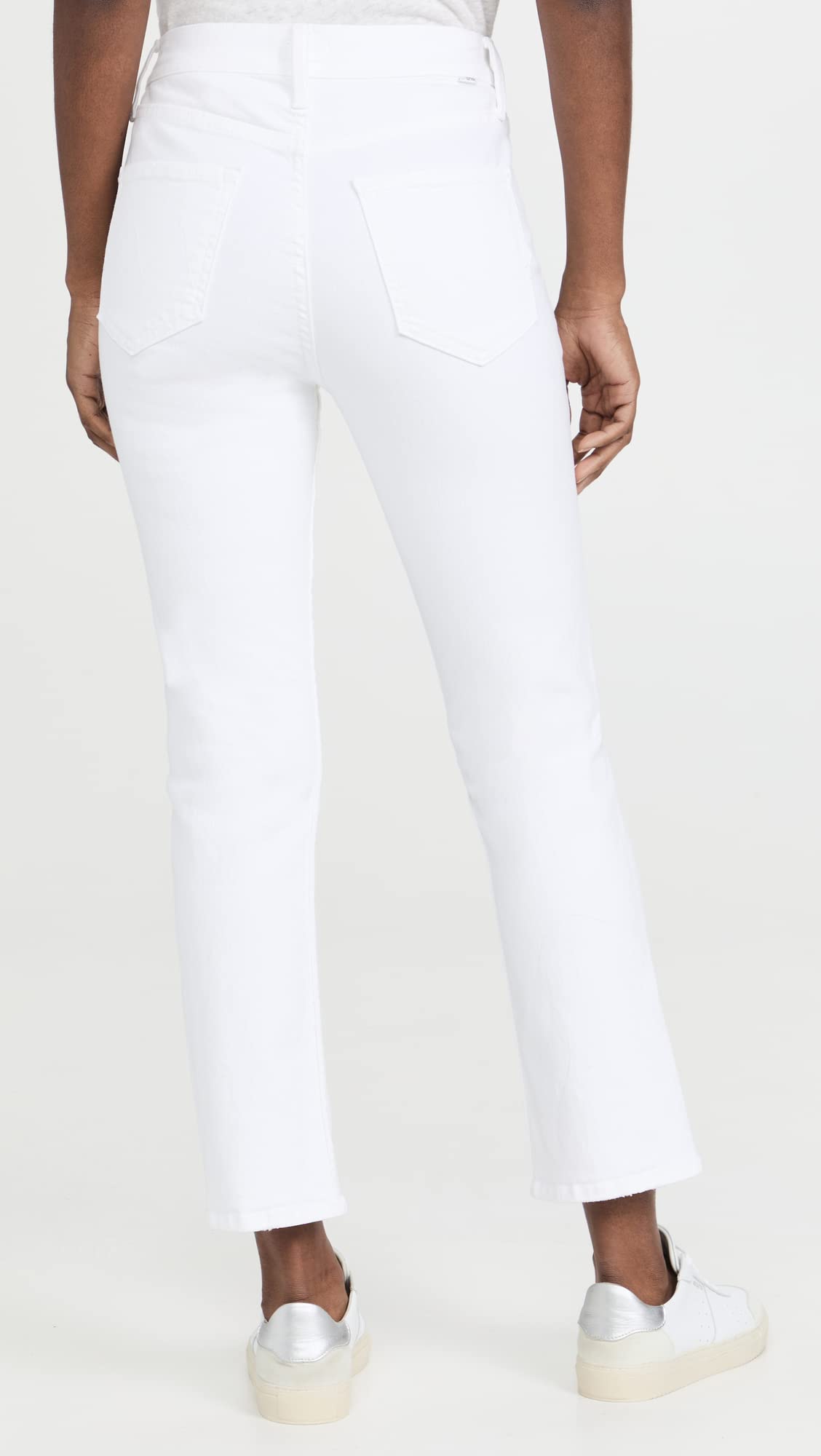 MOTHER Women's High Waisted Stretch Skinny Jeans - Comfortable Ankle Length Denim Pants for Casual Wear & Everyday Outfits
