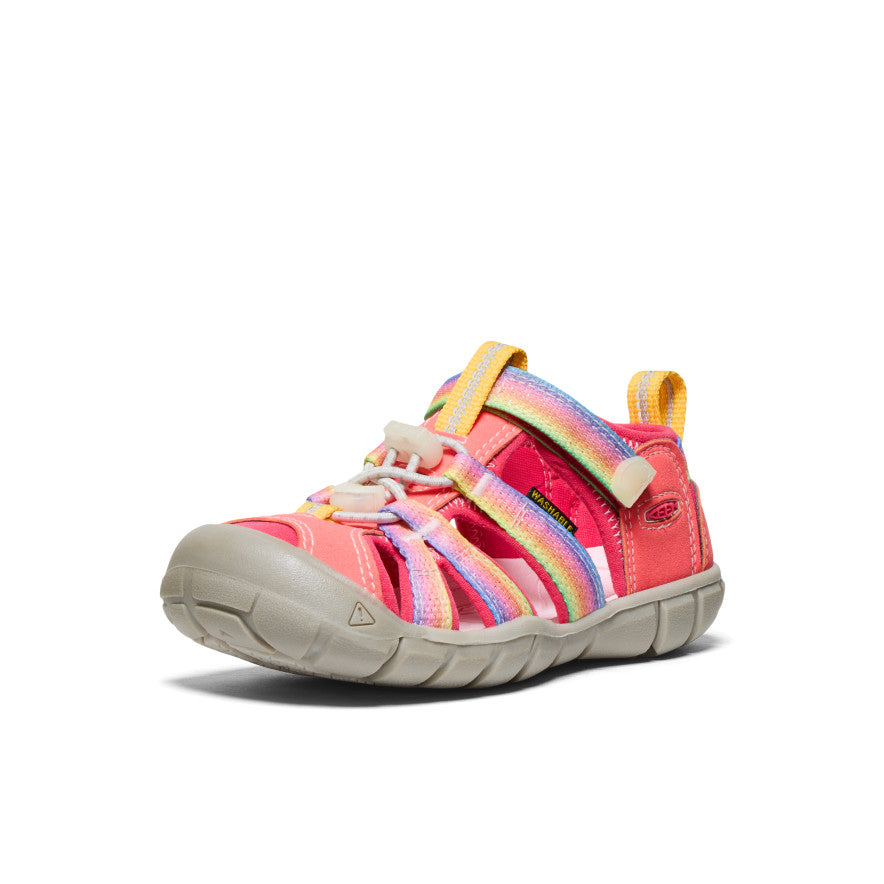 Seacamp II CNX Big Kids' Water Shoes | Rainbow Glow Color | Perfect for Beach, Pool, and Outdoor Water Activities