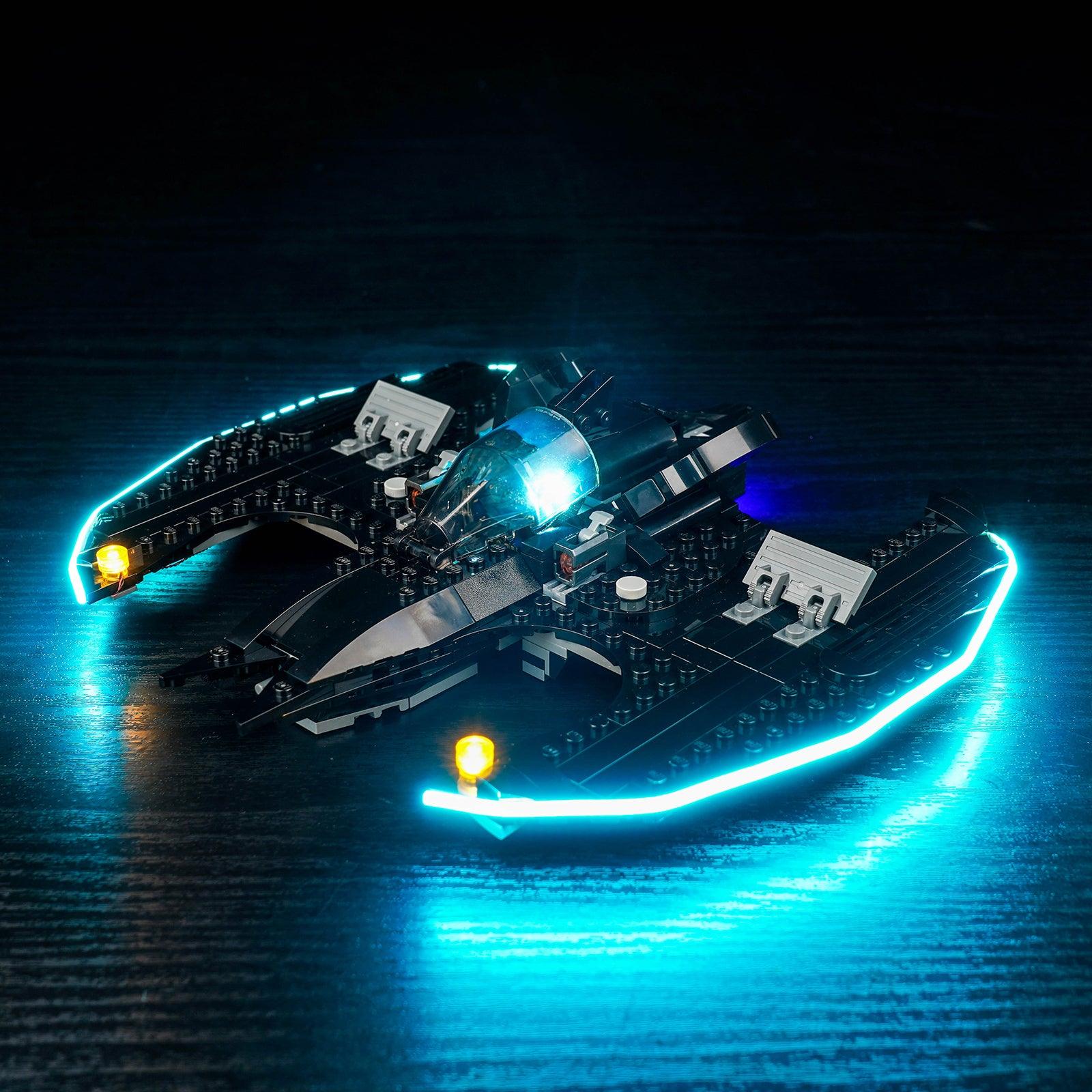 LEGO Batwing 76265 LED Light Kit - Batman vs. The Joker Building Set Accessories | Enhance Your DC Superhero Display & Nighttime Decor
