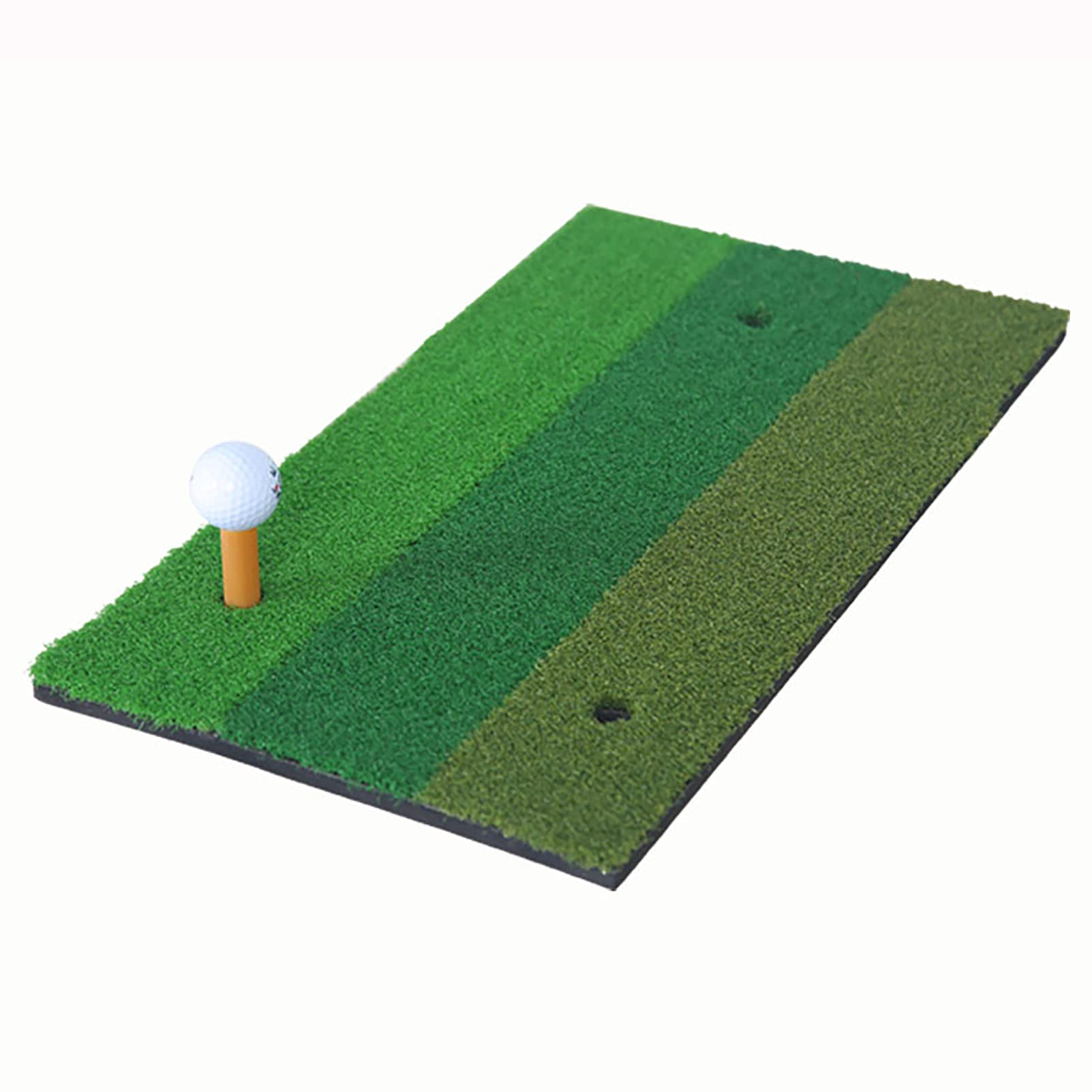 Portable 3-in-1 Golf Practice Mat - Foldable Hitting Mat with Swing Path Analysis & Posture Correction | Perfect for Indoor/Outdoor Golf Training, Backyard Practice & Driving Range Drills