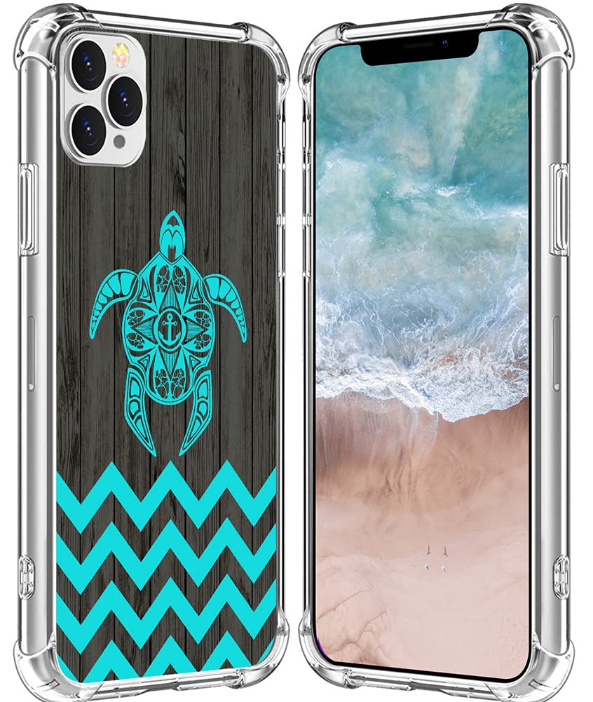 Premium Shockproof Tortoise Design iPhone 13 Pro Max Case - Durable Rubber Protective Cover with Chevron Pattern | Compatible with iPhone 13 Pro Max 5G | Perfect for Outdoor Adventures, Travel & Daily Protection
