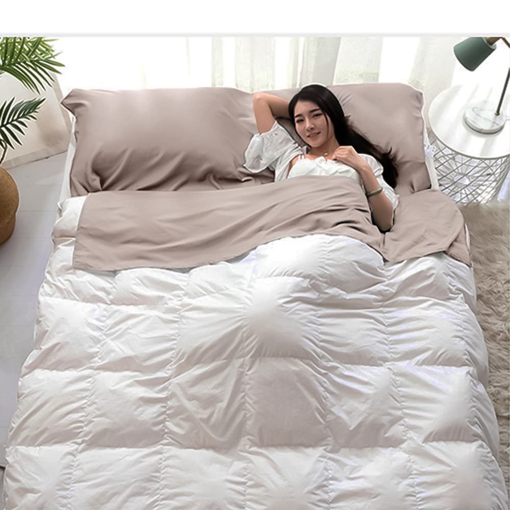 Lightweight & Compact Sleeping Bag Liner - Portable Travel Sheet for Camping, Backpacking, Hiking & Hotel Use | Washable & Hygienic Sleep Sack for Outdoor Adventures & Travel Comfort