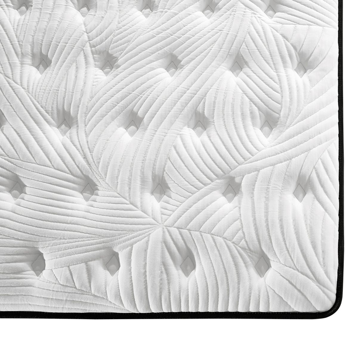 Charcoal Infused Super Firm Pocket Mattress King Single - Premium Support for Back Pain Relief & Pressure Relief - Perfect for Guest Rooms, Dorms & Small Spaces