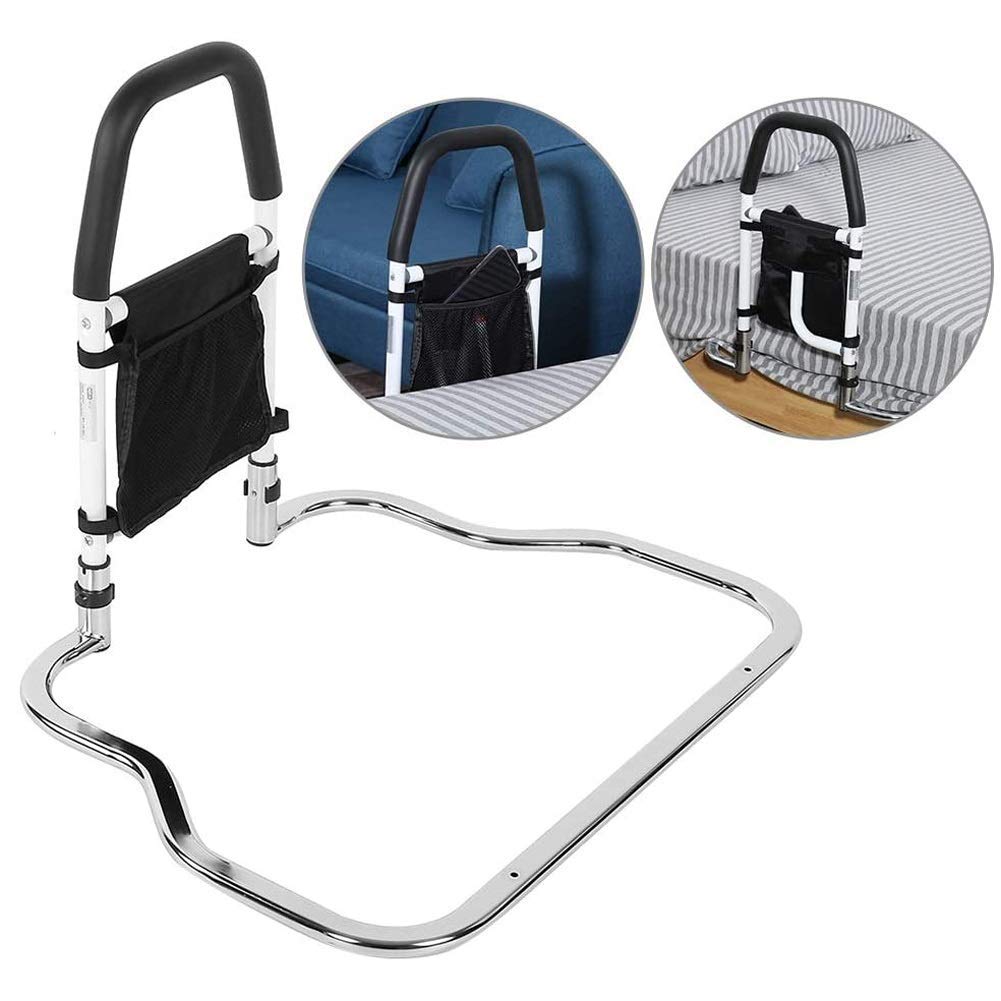 **XLAHD Easy Grip Bed Rail for Elderly & Seniors - Hospital Grade Safety Bed Handrail for King, Queen, Twin Beds - Assistive Mobility Aid for Adults & Handicap (Home, Hospital, Nursing Care Use)**