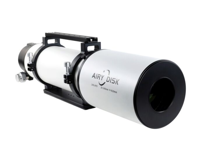 Premium APO 140mm Refractor Telescope - Airy Disk AP140 with High-Resolution Optics for Astrophotography & Stargazing | Perfect for Backyard Astronomy, Celestial Observation & Night Sky Exploration