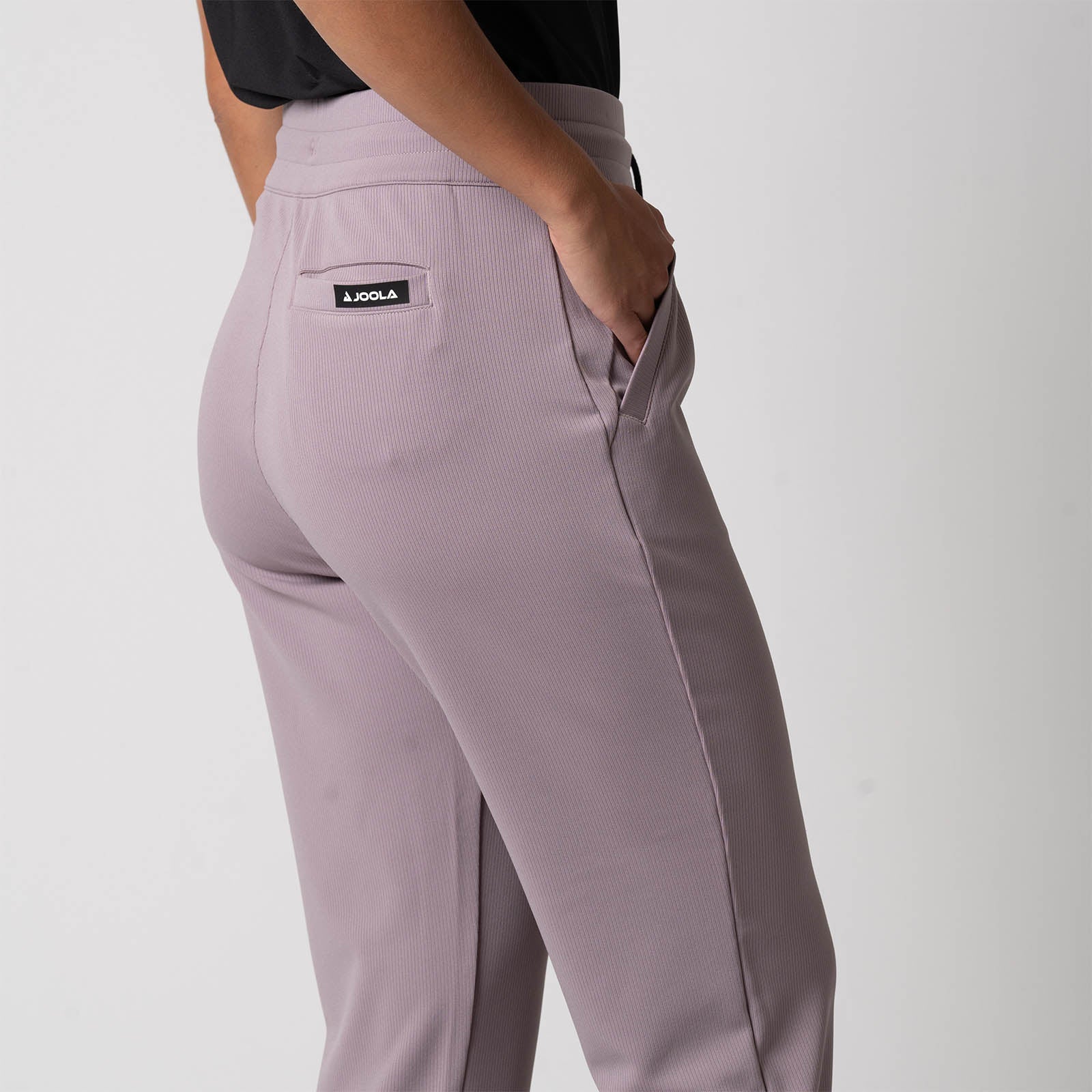 Women's Ribbed Joggers - Soft Stretchy High Waisted Lounge Pants for Yoga, Running & Casual Wear | Comfortable Athletic Sweatpants for Women