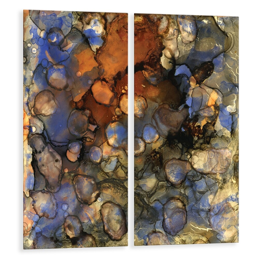 Beautiful Chaos 3 Aluminum Wall Art Set of 2 - 15