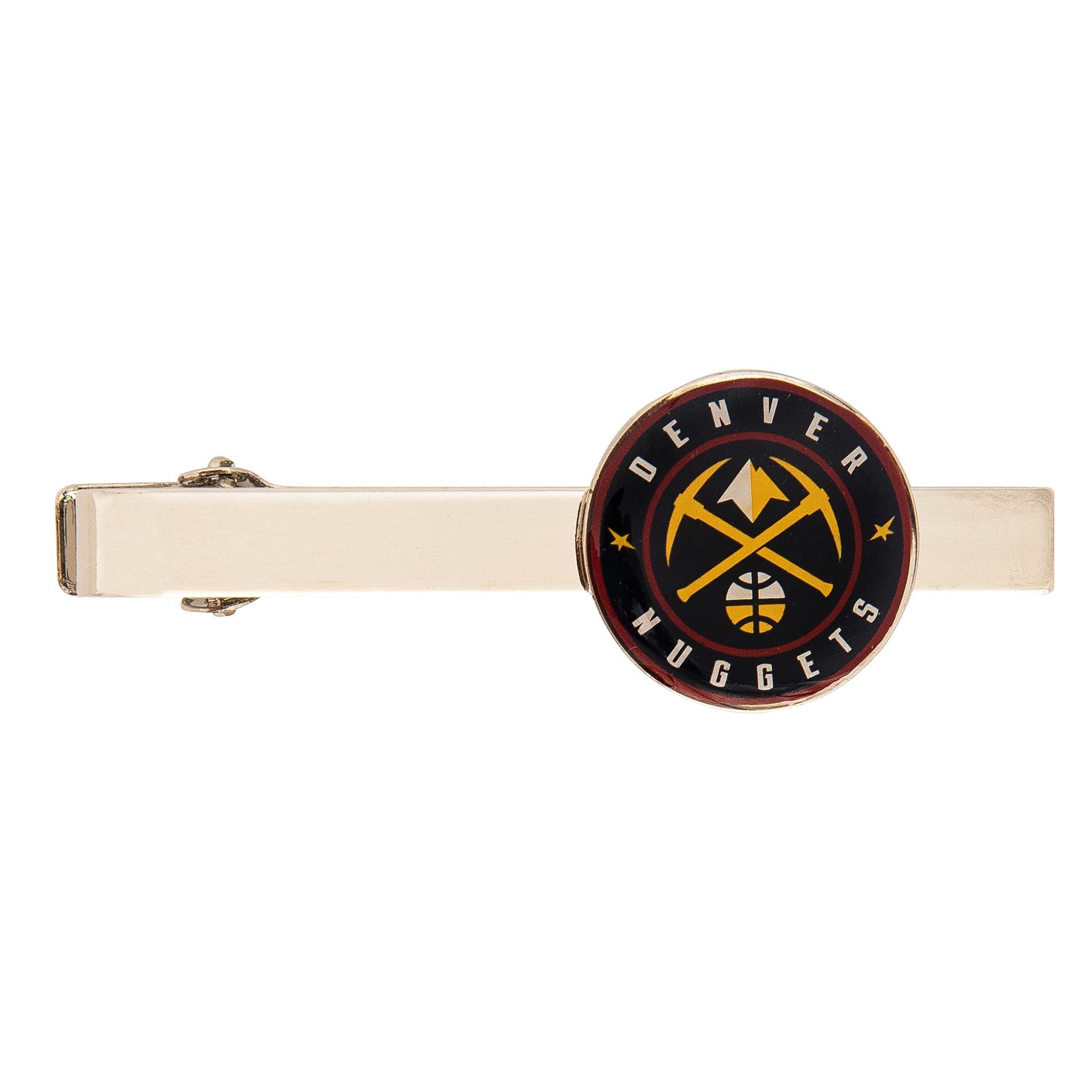 Denver Nuggets NBA Tie Bar - Cactus Design Basketball Tie Clip for Men - Perfect for Office, Weddings & Formal Events