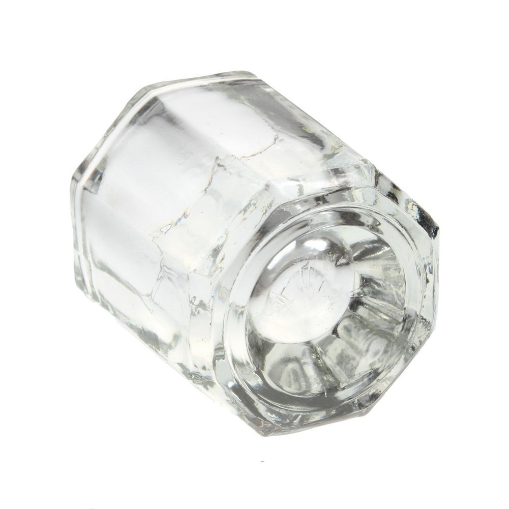 Premium All-Season Glass Dappen Dish - 1 Pack for Nail Art, Acrylic Powder, Liquid Monomer & Essential Oils - Perfect for Salon Professionals & DIY Manicures at Home