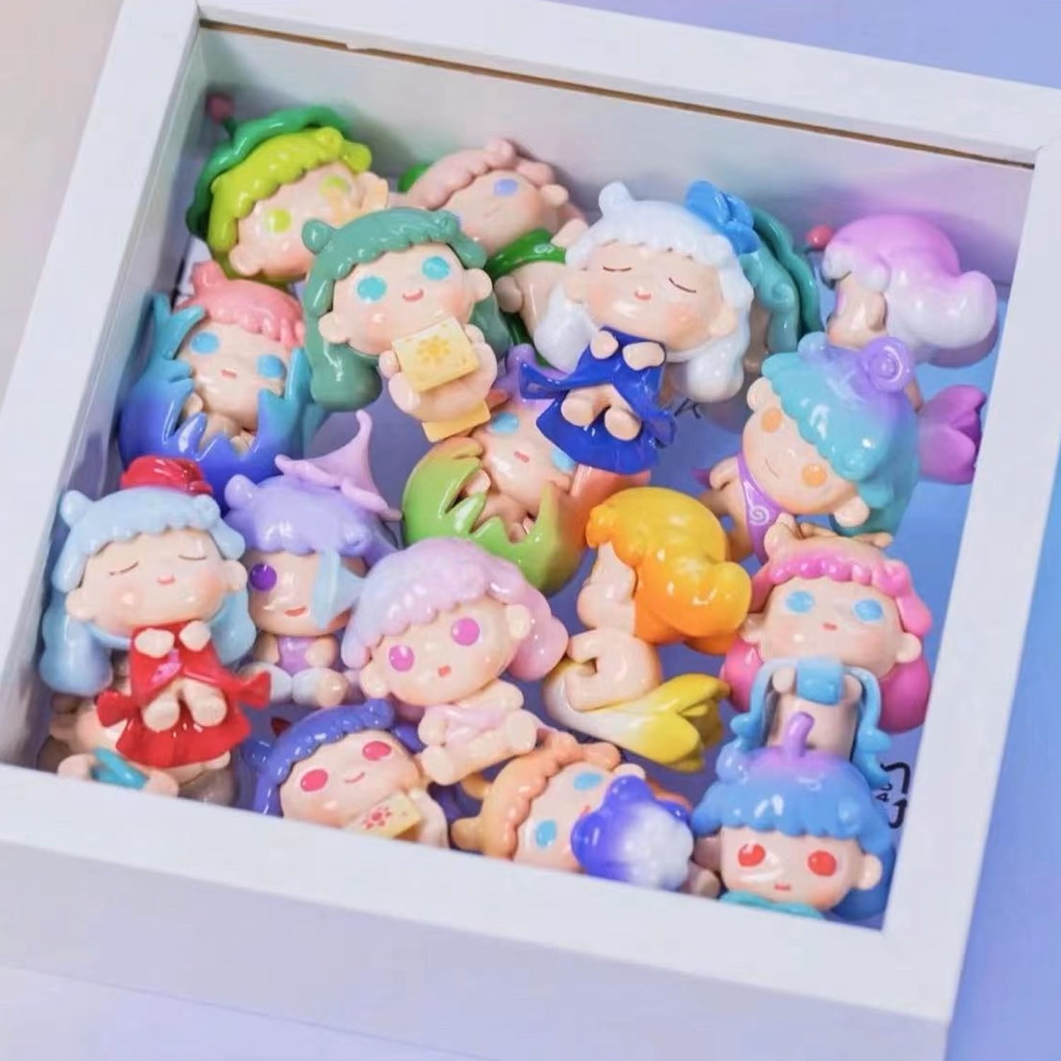 LATTA Flower Fairy Series Blind Box Collectible Beans - Cute Miniature Figurines for Kids, Gifts, and Home Decor