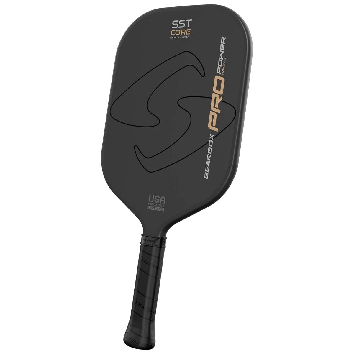 Gearbox Pro Power Fusion Pickleball Paddle - Lightweight 8.0 oz Graphite Composite - Premium Performance for Competitive Play & Practice - Perfect for Tournaments, Club Games & Recreational Play