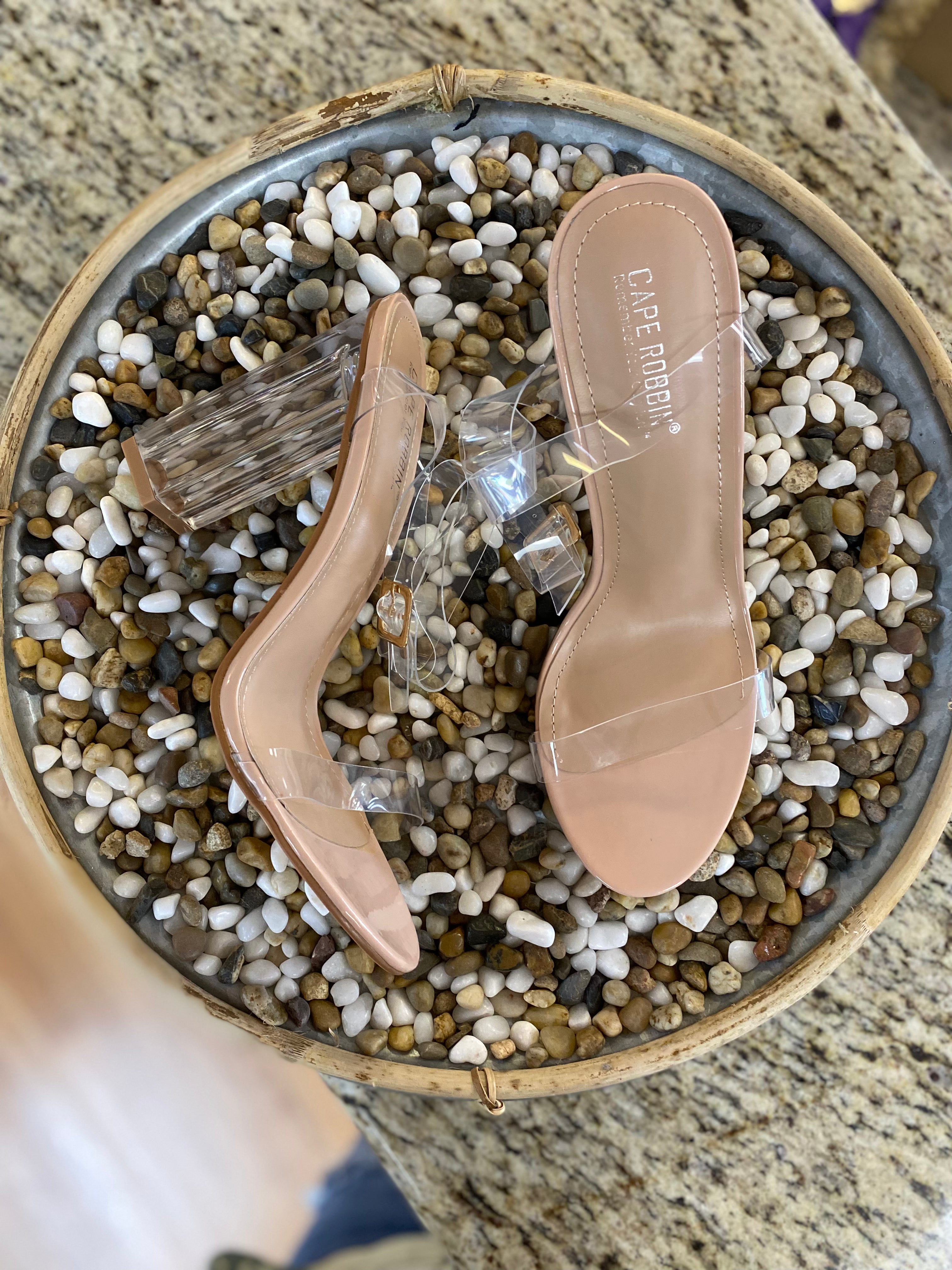 Maria Clear Heels - Women's Transparent High Heel Sandals for Party, Wedding & Evening Events | Comfortable & Stylish Dress Shoes for Special Occasions