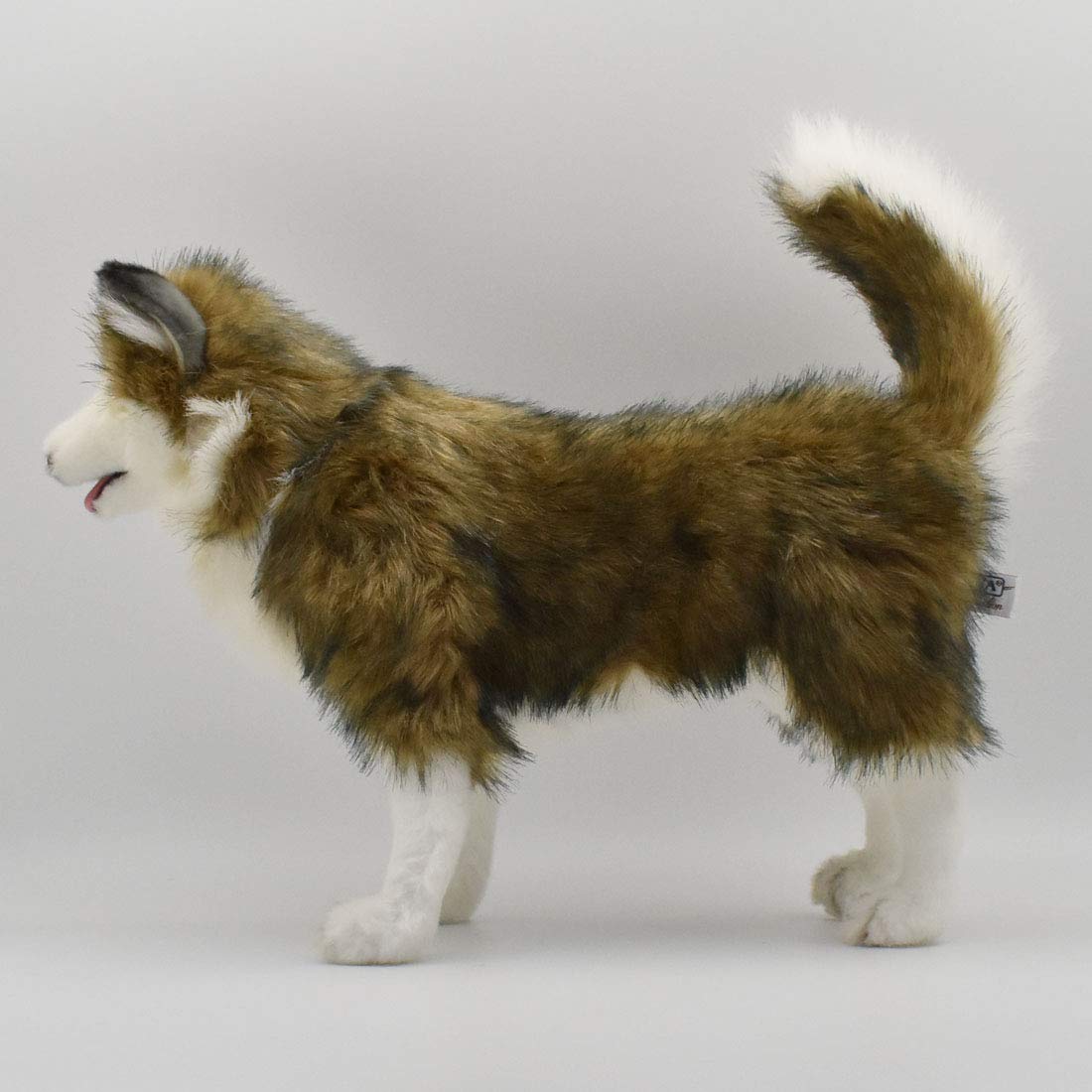 Hansa Plush Husky Dog Stuffed Animal - 14 Inch Soft Toy for Kids, Cute Siberian Husky Puppy Gift for Dog Lovers - Perfect for Nursery Decor, Birthday Presents & Cuddling