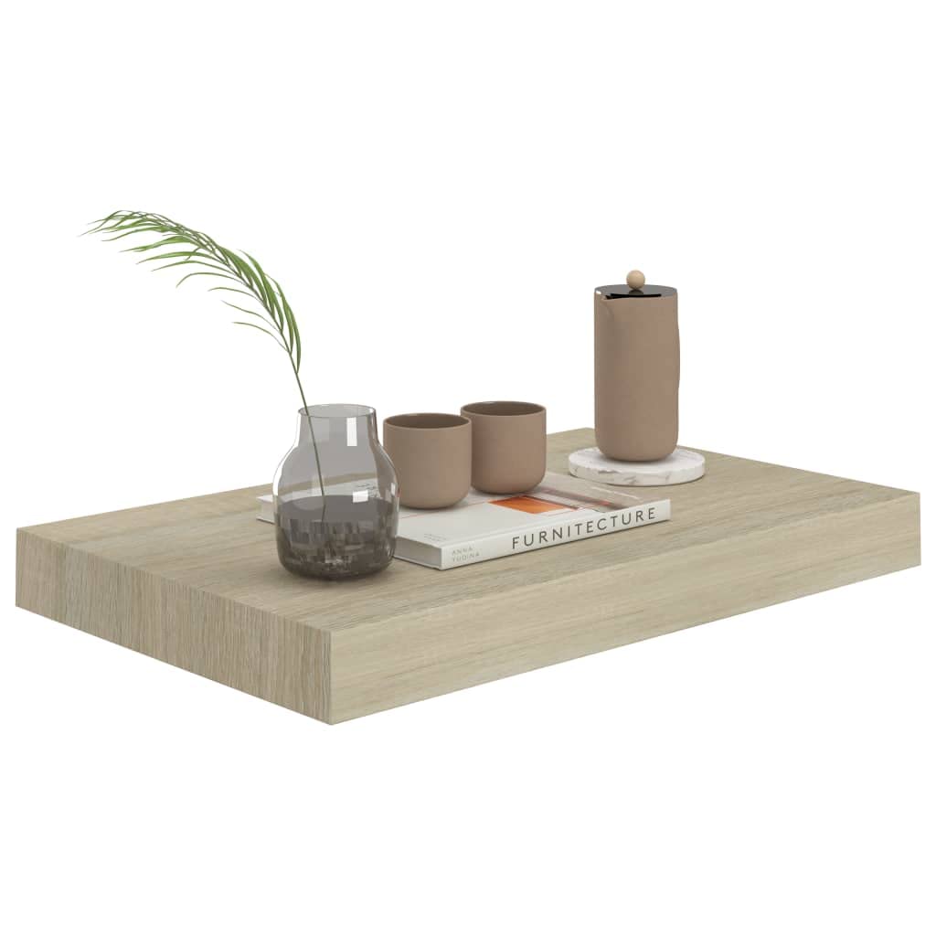 Modern Floating Wall Shelf Set - 15.7