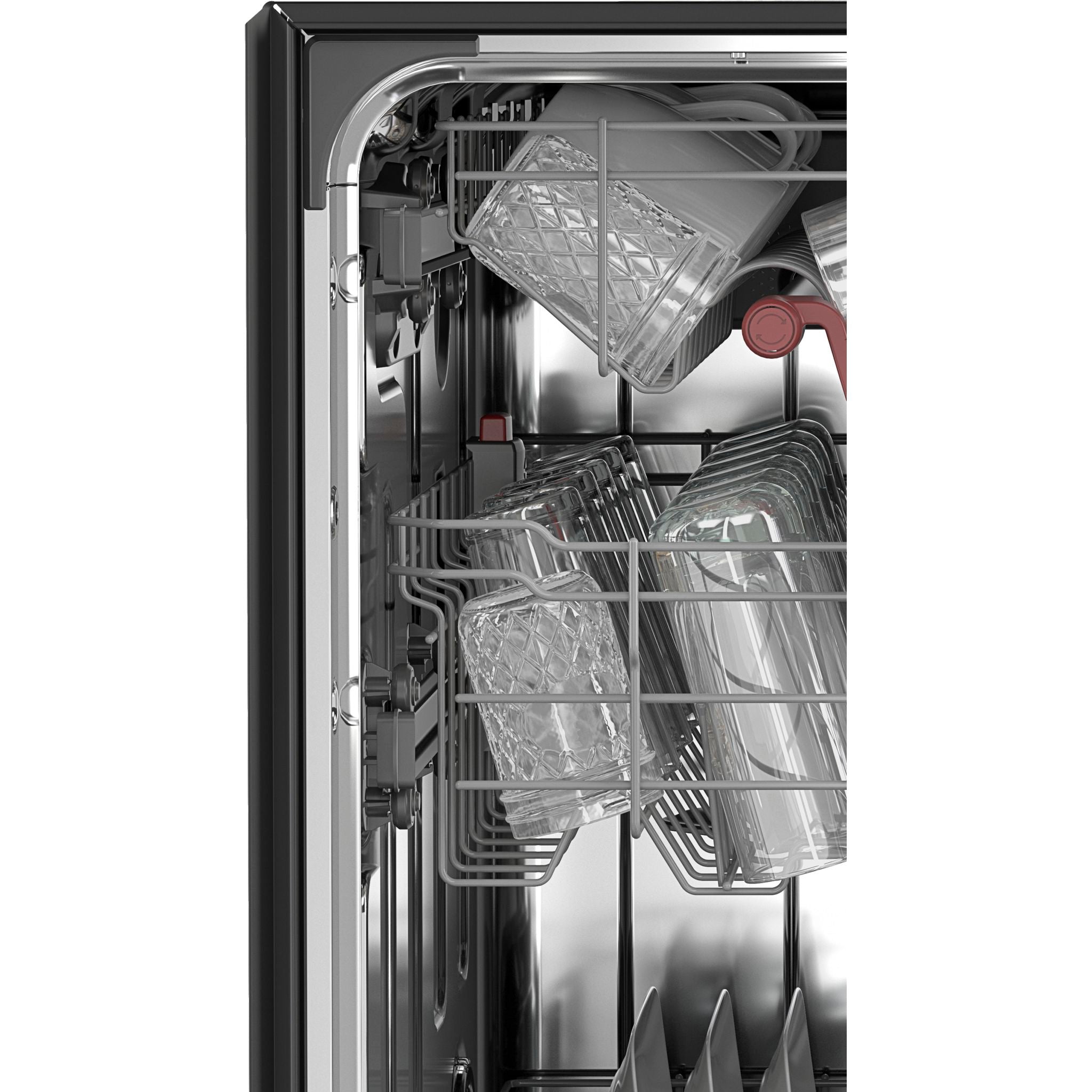 KitchenAid KDTM604KPS Built-in Dishwasher with Stainless Steel Tub - 24 Inch Stainless Steel Interior, Quiet Operation, Energy Star Certified - Perfect for Modern Kitchens and Busy Households