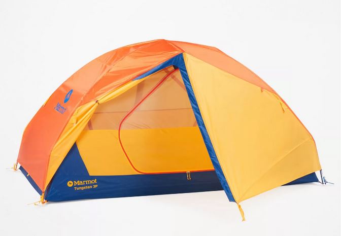 Marmot Tungsten 3-Person Tent - Lightweight Waterproof Camping Tent for Backpacking, Hiking & Outdoor Adventures - Perfect for Family Camping Trips & Weekend Getaways