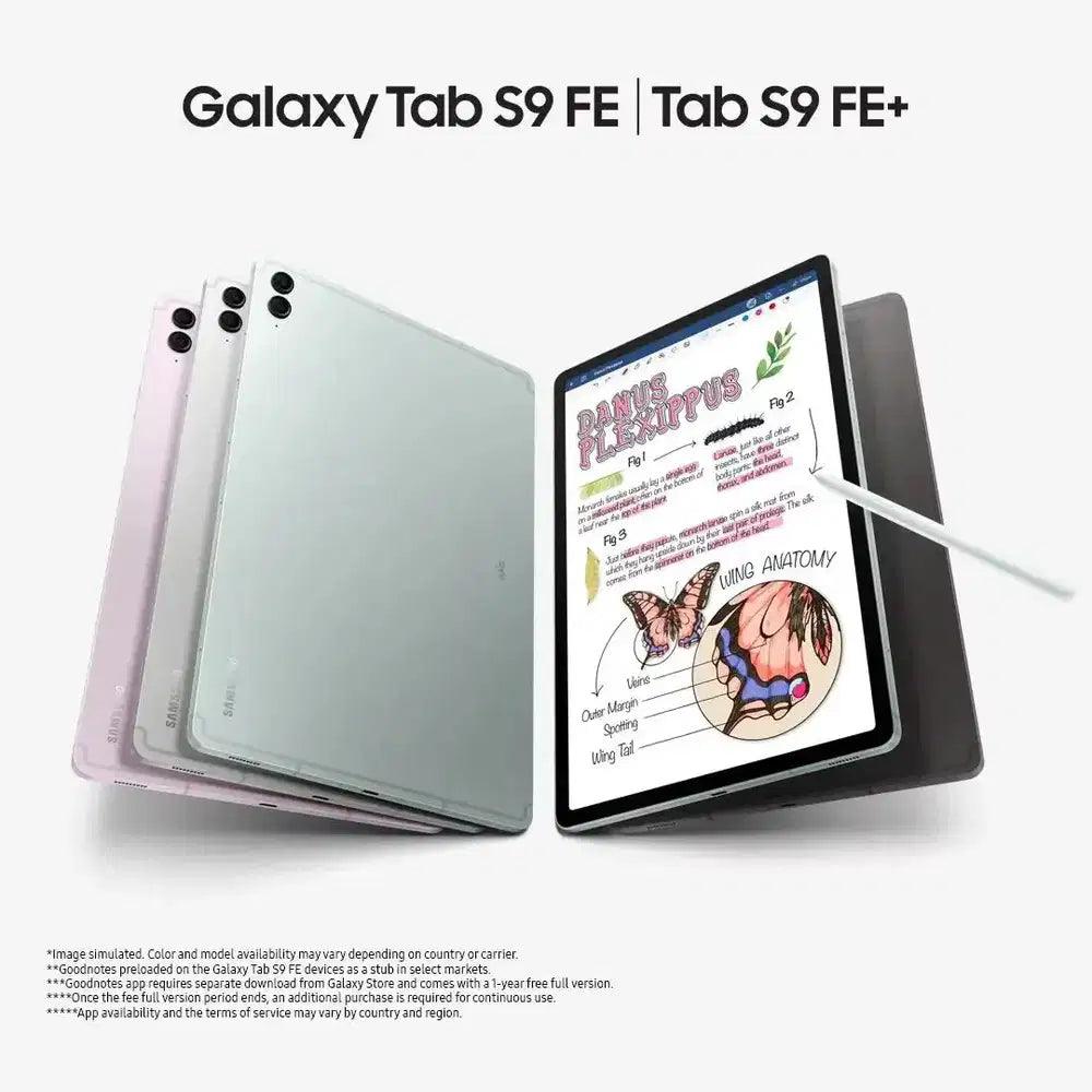 Samsung Galaxy Tab S9 FE & S9 FE+ Tablet with S Pen - 8GB RAM 128GB Storage - WiFi & 5G - Perfect for Work, Study & Entertainment