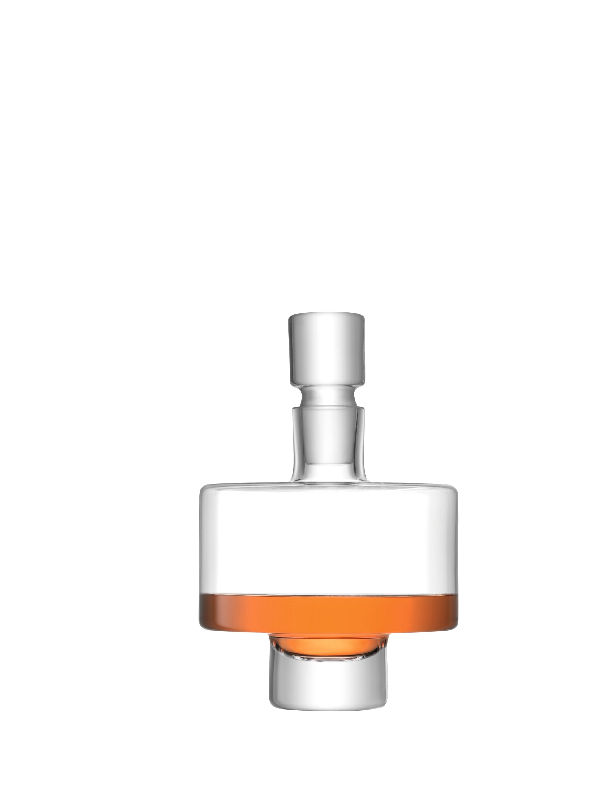 LSA International Metropole Kiev 60.9 oz Clear Glass Decanter - Elegant Wine Decanter for Red Wine, Whiskey & Cocktails - Perfect for Dinner Parties, Gifts & Home Bar Accessories