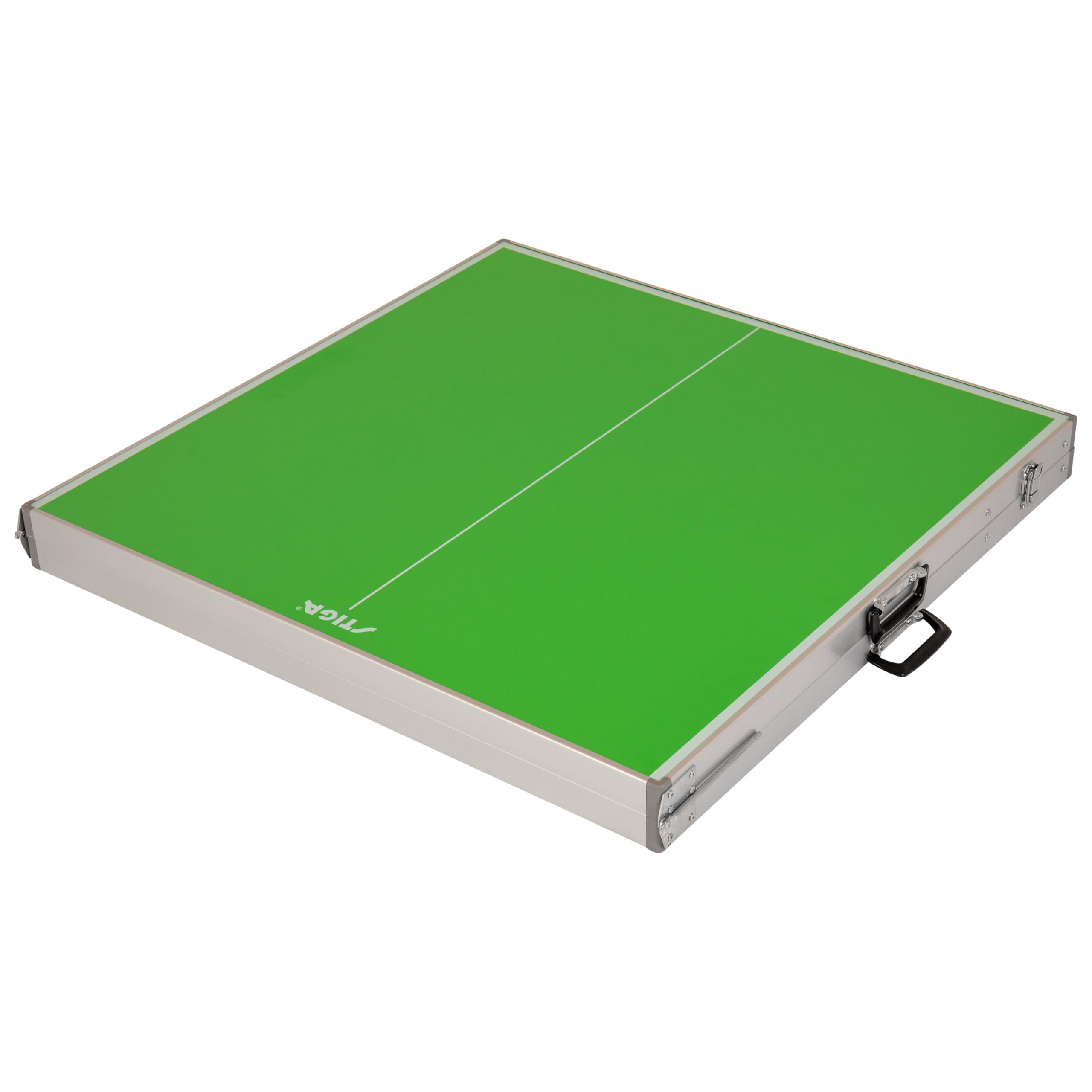 STIGA Aluminum Midsize Ping Pong Table - Professional Indoor Table Tennis Table for Home, Office & Game Room | Perfect for Family Fun & Competitive Play