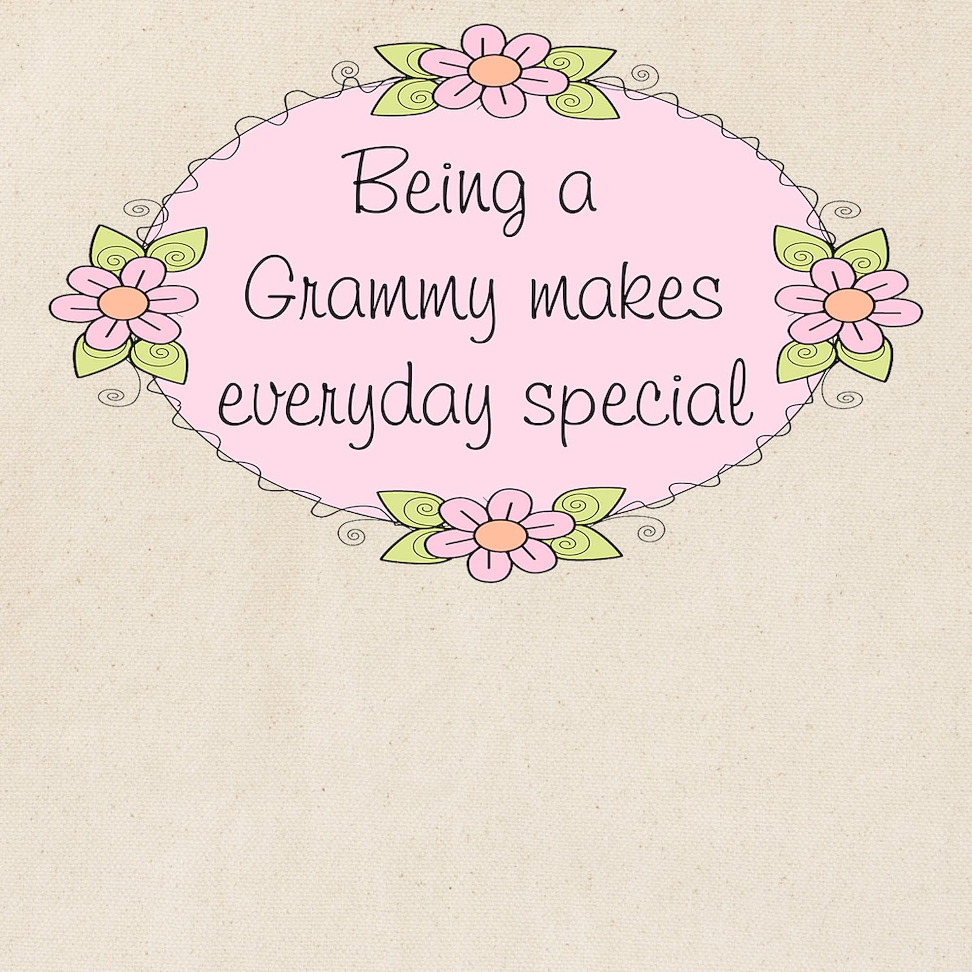 Grammy Special Natural Canvas Tote Bag - Eco-Friendly Reusable Shopping Bag for Groceries, Beach & Everyday Use | CafePress