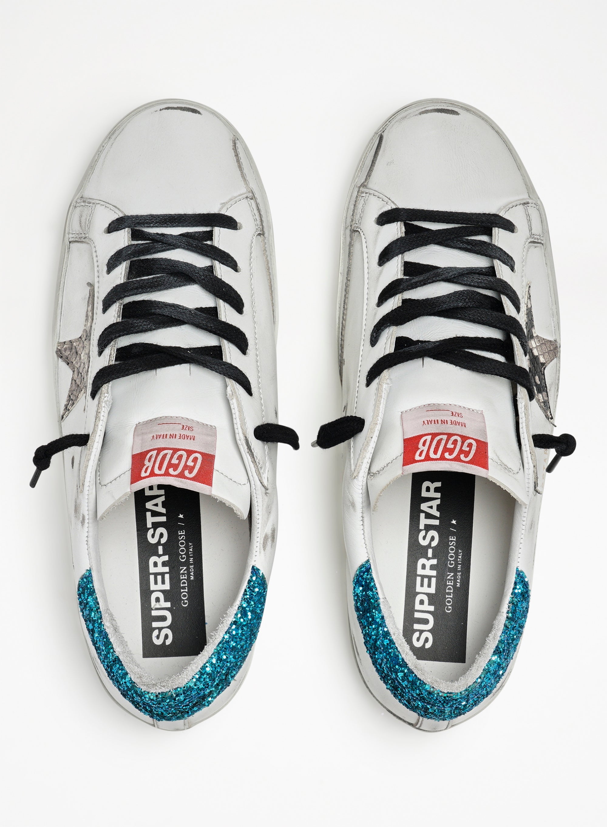 Adidas Superstar Women's Sneakers with Python Print & Glitter Heel - Trendy Casual Shoes for Streetwear & Everyday Fashion