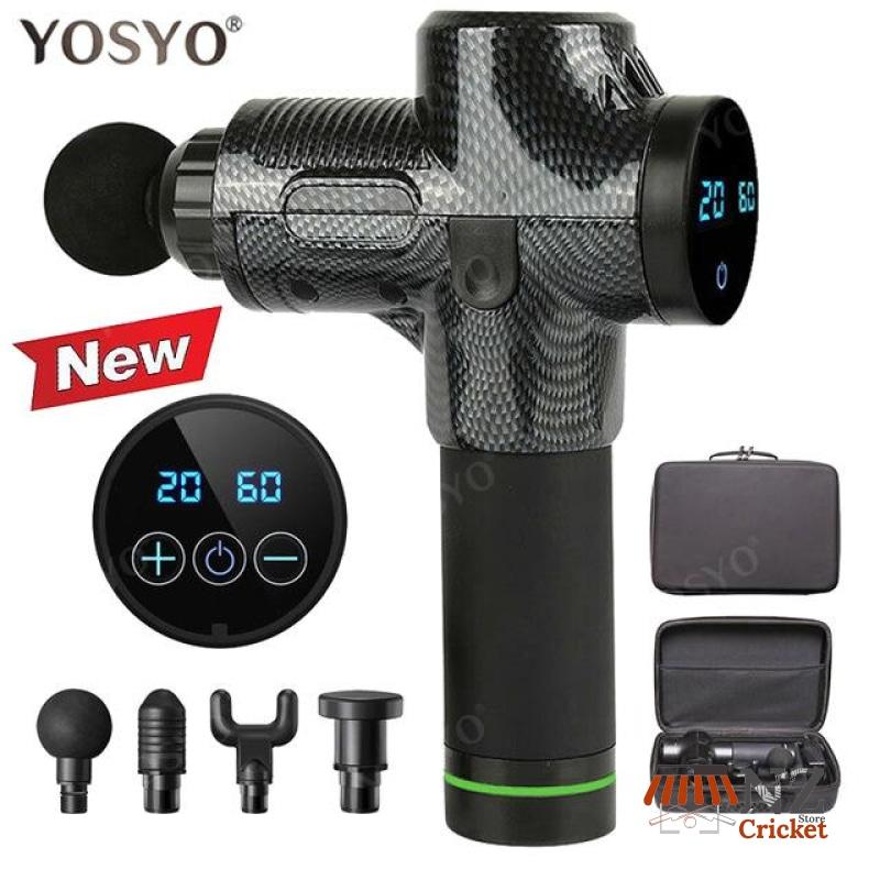 Deep Tissue Massage Gun with LCD Display - Portable Muscle Massager for Pain Relief & Recovery - Perfect for Athletes, Gym Workouts & Home Use
