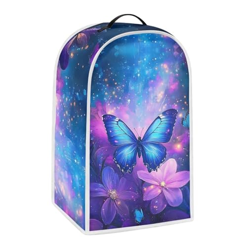 Blue Butterfly Floral