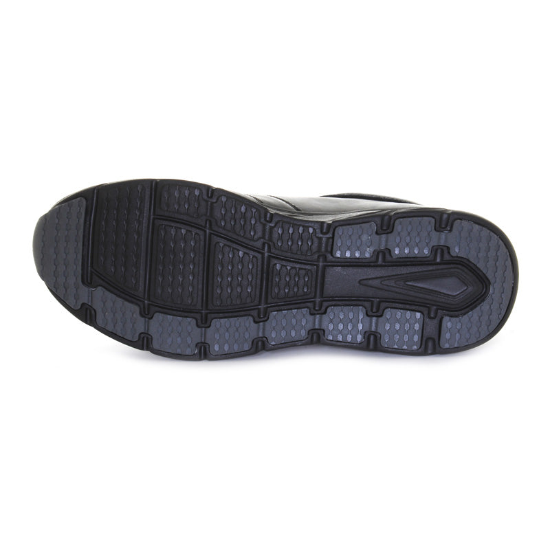 Men's Joseph Velcro Walker Shoes - Non-Slip Comfortable Walking Shoes for Seniors & Recovery - Lightweight Supportive Footwear for Indoor & Outdoor Use