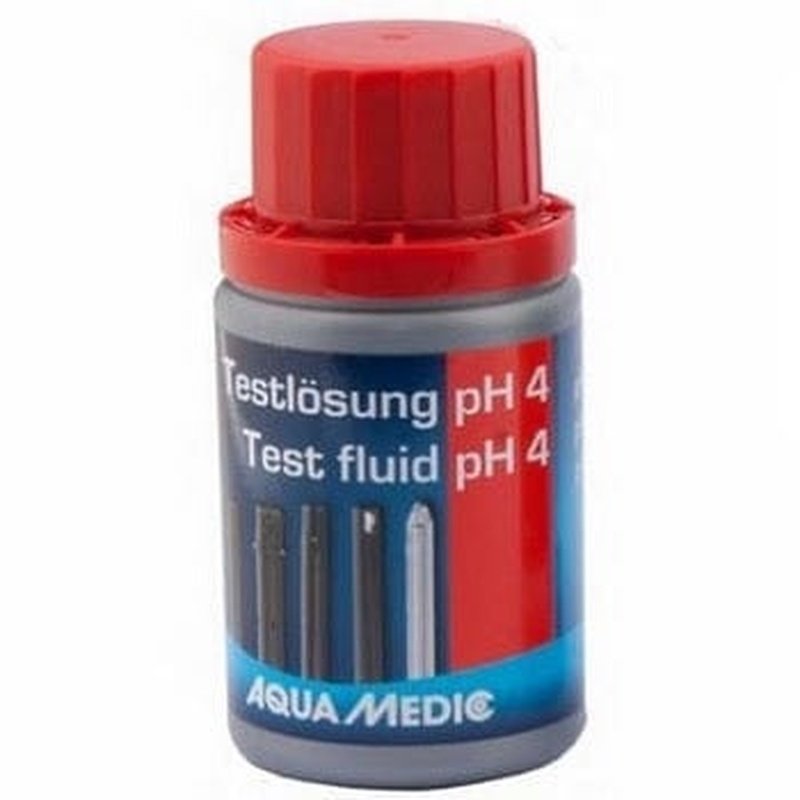 Aqua Medic pH Calibration Solution 60mL - Premium pH Meter Calibration Fluid for Hydroponics, Aquariums & Lab Testing