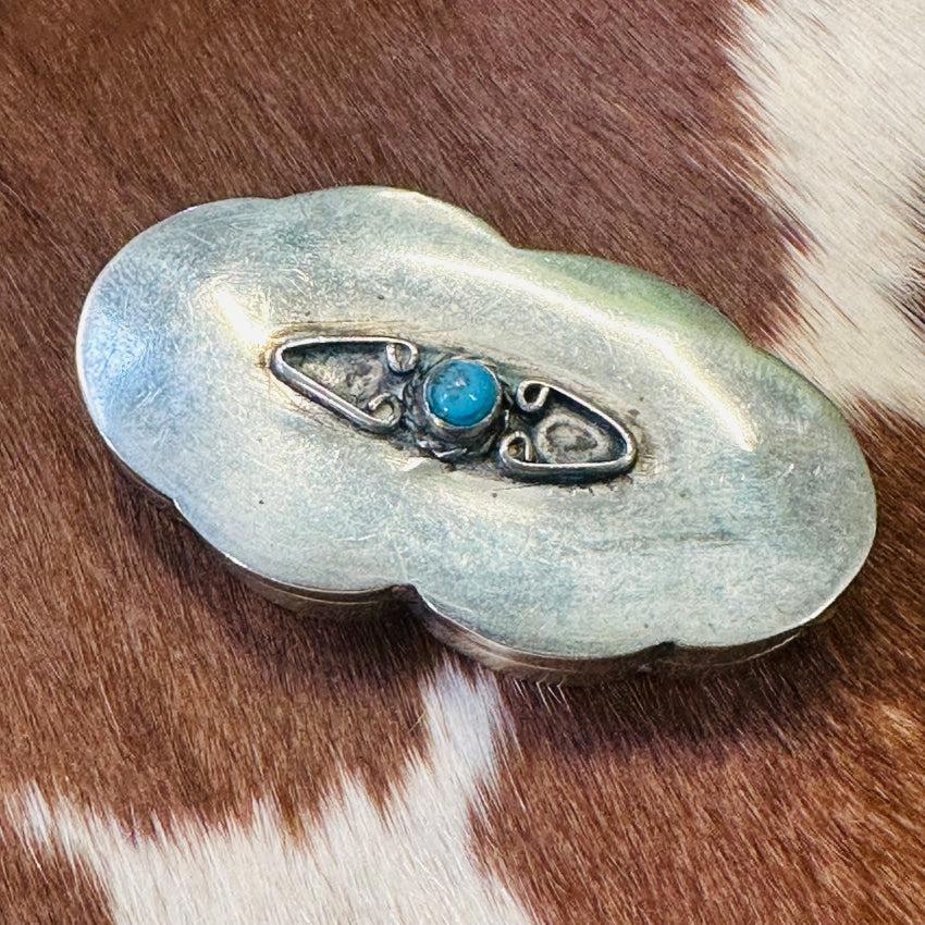 Vintage Mexican Sterling Silver Pill Box with Hinged Lid - Elegant Small Jewelry Box for Travel, Medication & Keepsakes | Perfect Gift for Women & Collectors