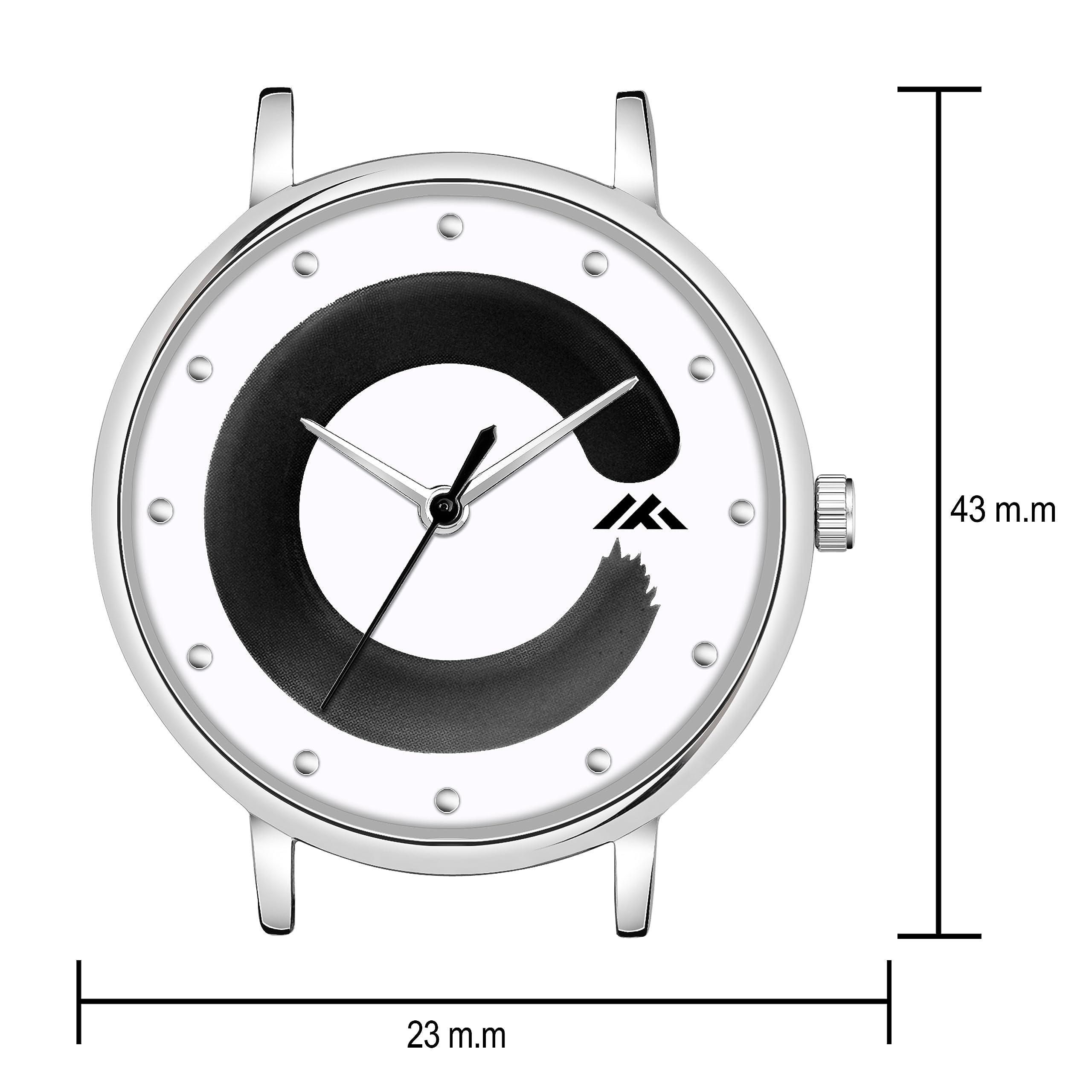 Elegant Analog Women's Casual Watch with Round Dial & Genuine Leather Strap - Perfect Gift for Girlfriend, Wife, Mother | Office, Date Night, Everyday Wear