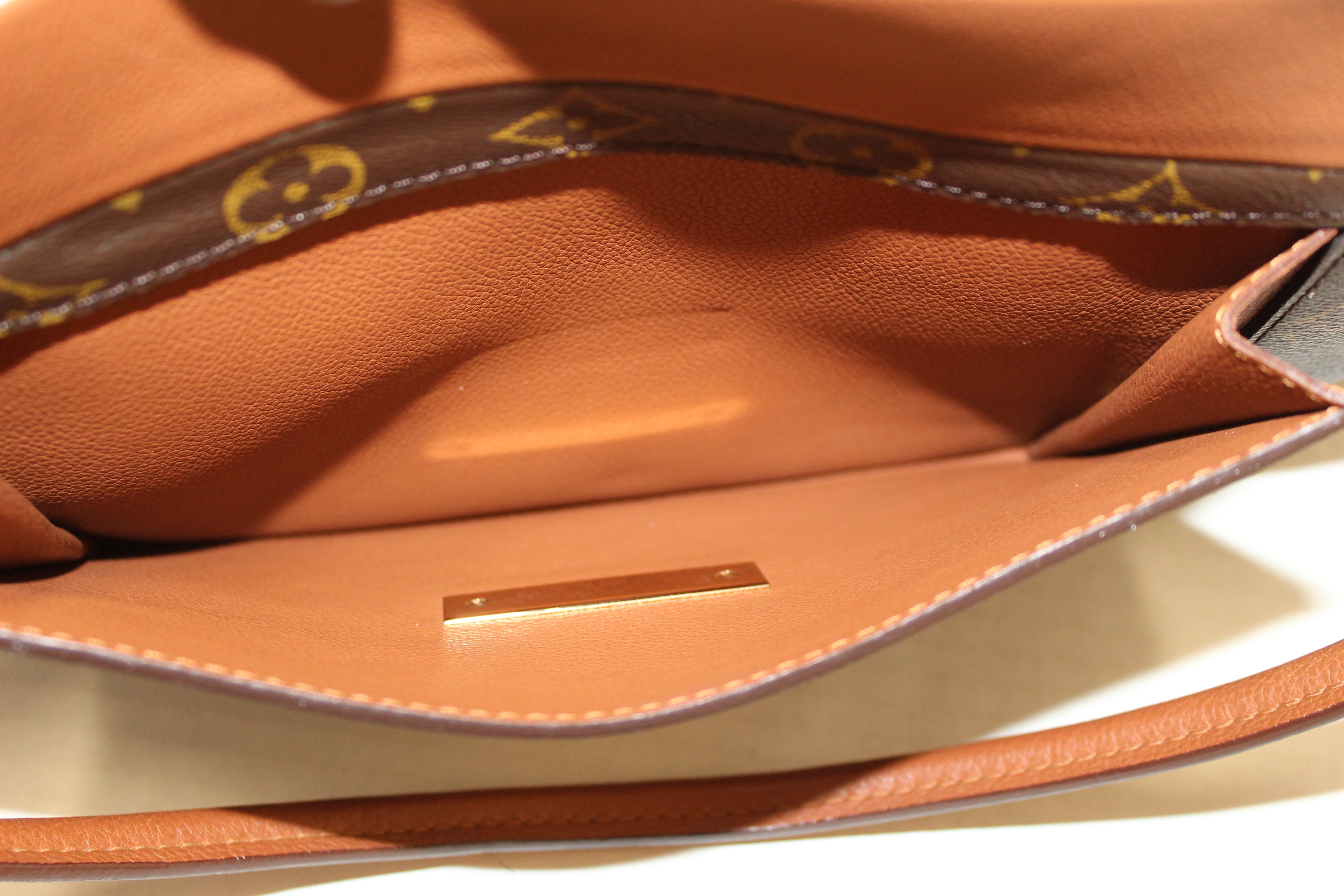 Authentic Louis Vuitton Monogram Olympe Shoulder Bag in Camel Brown - Luxury Crossbody Purse for Women, Perfect for Work, Travel & Everyday Use
