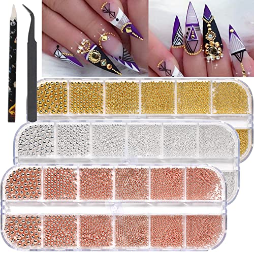 Nail Caviar Beads