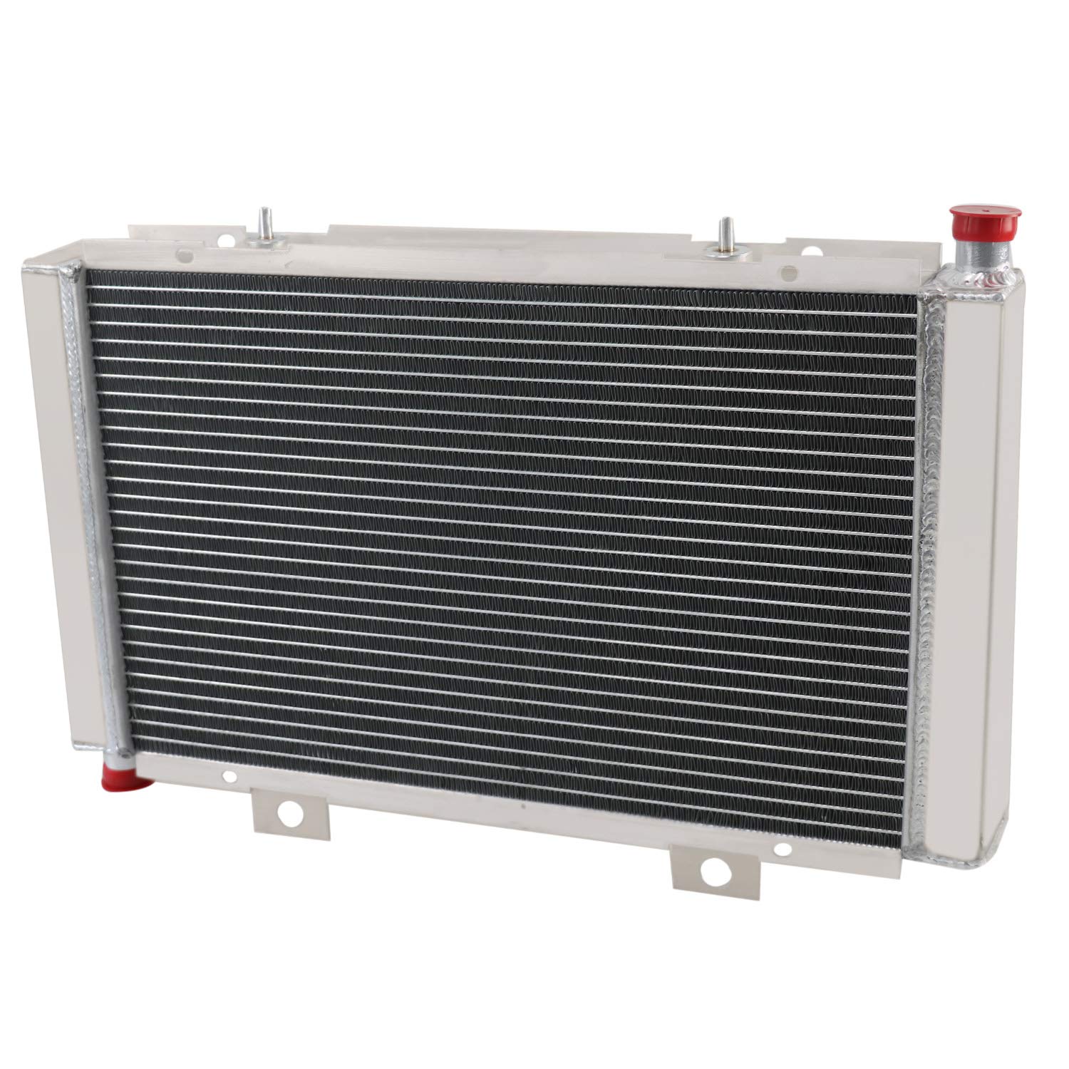 High-Performance ECMRAD Aluminum Radiator for 2011-2016 Can Am Maverick Commander 800R 1000 1000R Max - Direct Replacement for OEM#709200395 & 709200252 - Perfect for Off-Roading & Extreme Terrain Adventures