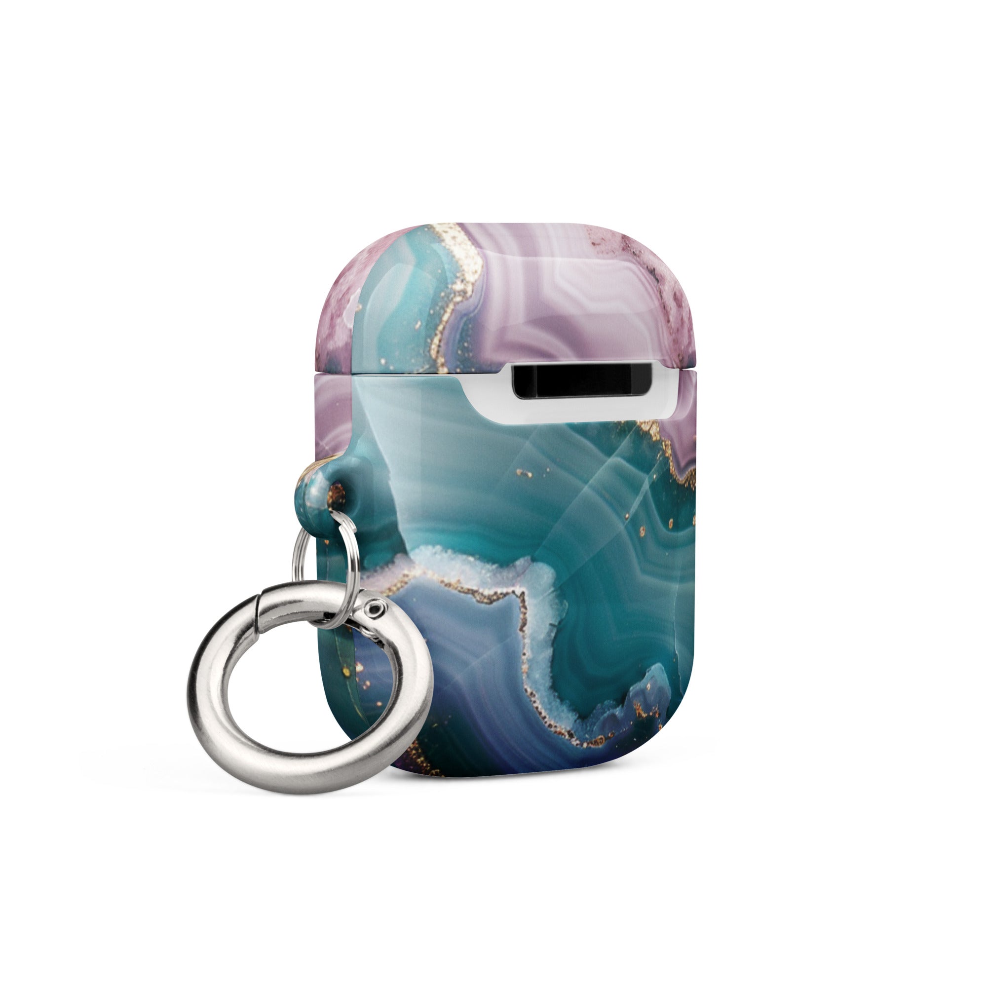 Premium Gold Foil Protective Case for Apple AirPods Pro/3/2/1 - Stylish & Durable Cover with Perfect Fit - Ideal for Daily Use, Travel & Gift Giving