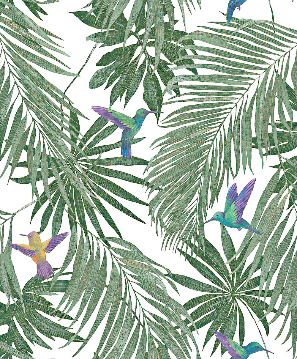 Spirit of Jungle Palm Oasis - Exotic Tropical Home Decor for Boho & Jungle Theme Rooms | Perfect for Living Room, Bedroom, or Office Decor