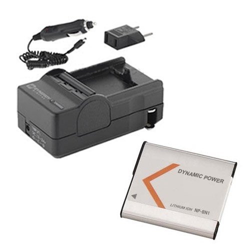 Synergy Digital Camera Accessory Kit - Battery & Charger for Sony DSC-W830 - Perfect for Travel Photography