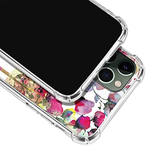 Clear Phone Case for iPhone 12 Pro - Floral Painted Design | Scratch-Resistant Protective Cover | Perfect for Everyday Use, Travel & Gift Giving
