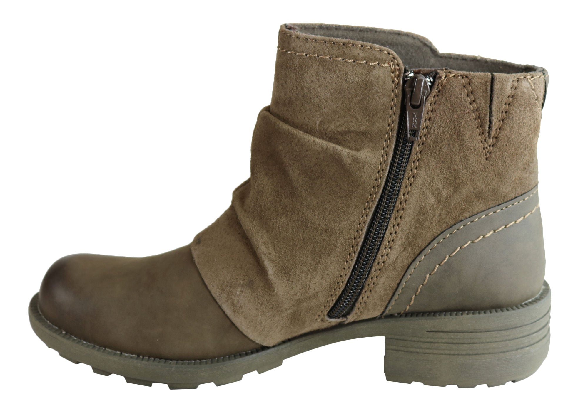 Planet Shoes Peyton Women's Comfortable Leather Ankle Boots with Arch Support - Perfect for Work, Travel & Everyday Wear