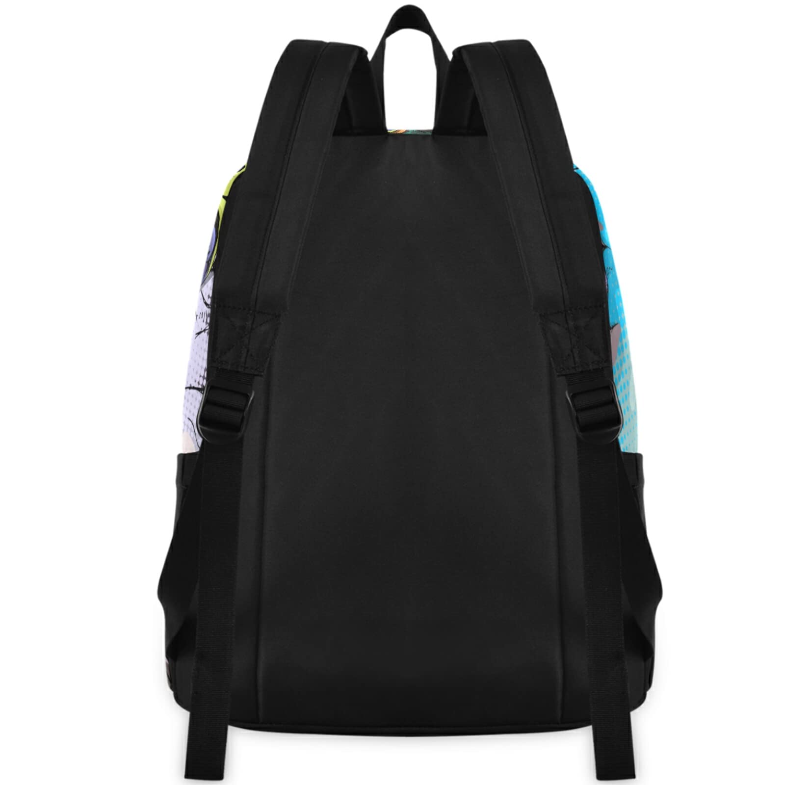 Fustylead Colorful Pugs Large Backpack for Kids - Durable School Bag for Boys & Girls with Multiple Pockets, Fits Laptop, iPad & Tablet - Perfect for Travel, School & Daily Use